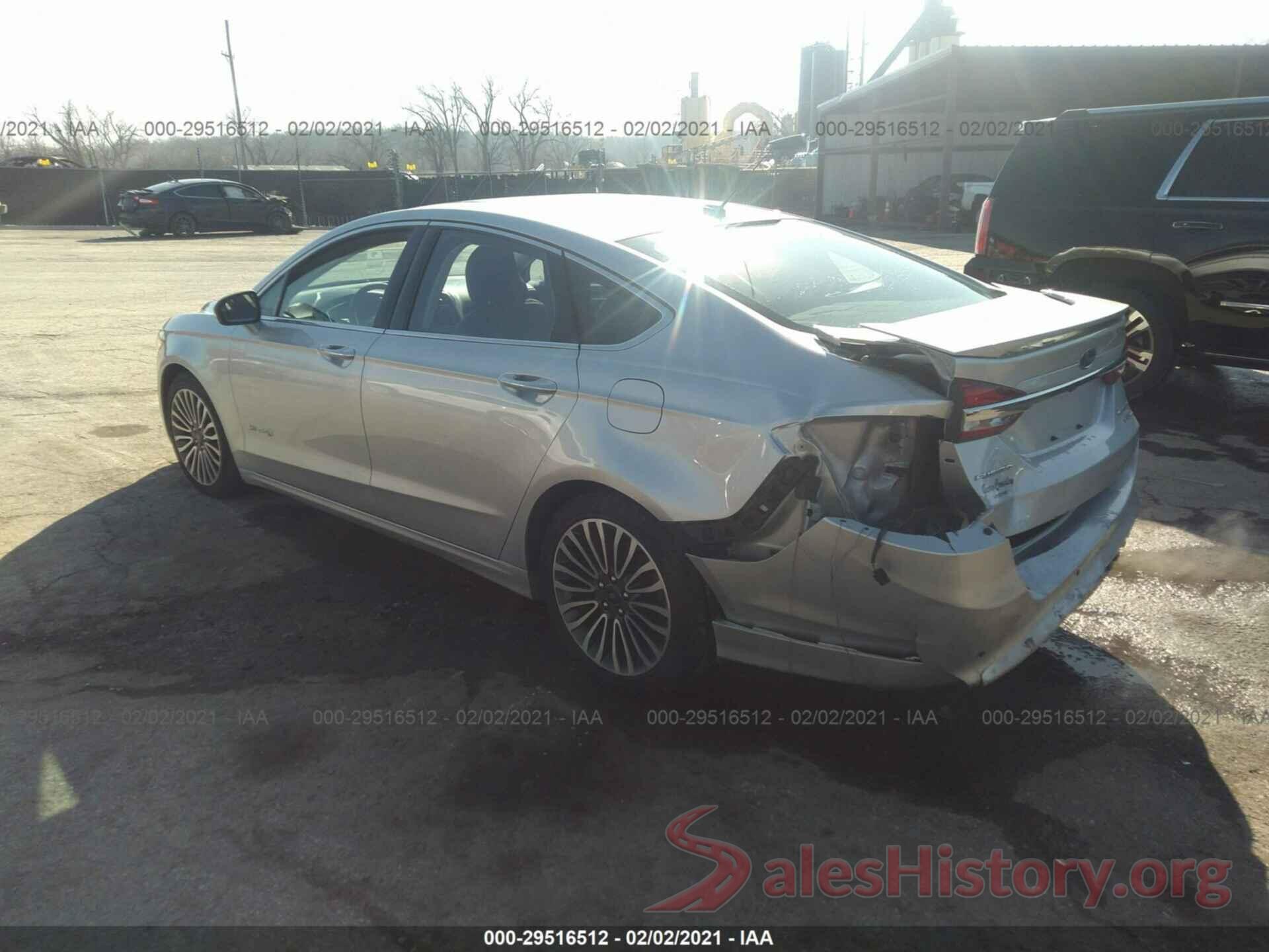 3FA6P0RU4JR163348 2018 FORD FUSION HYBRID