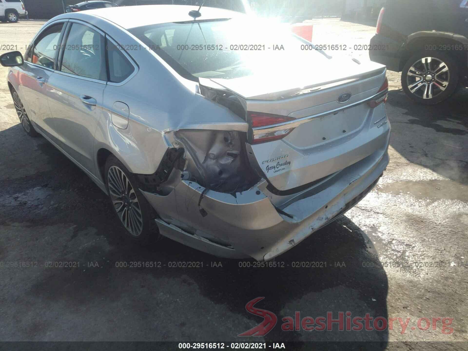 3FA6P0RU4JR163348 2018 FORD FUSION HYBRID