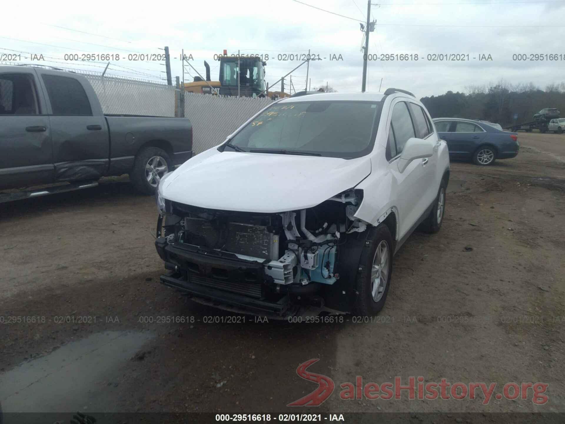 3GNCJLSB5KL255525 2019 CHEVROLET TRAX