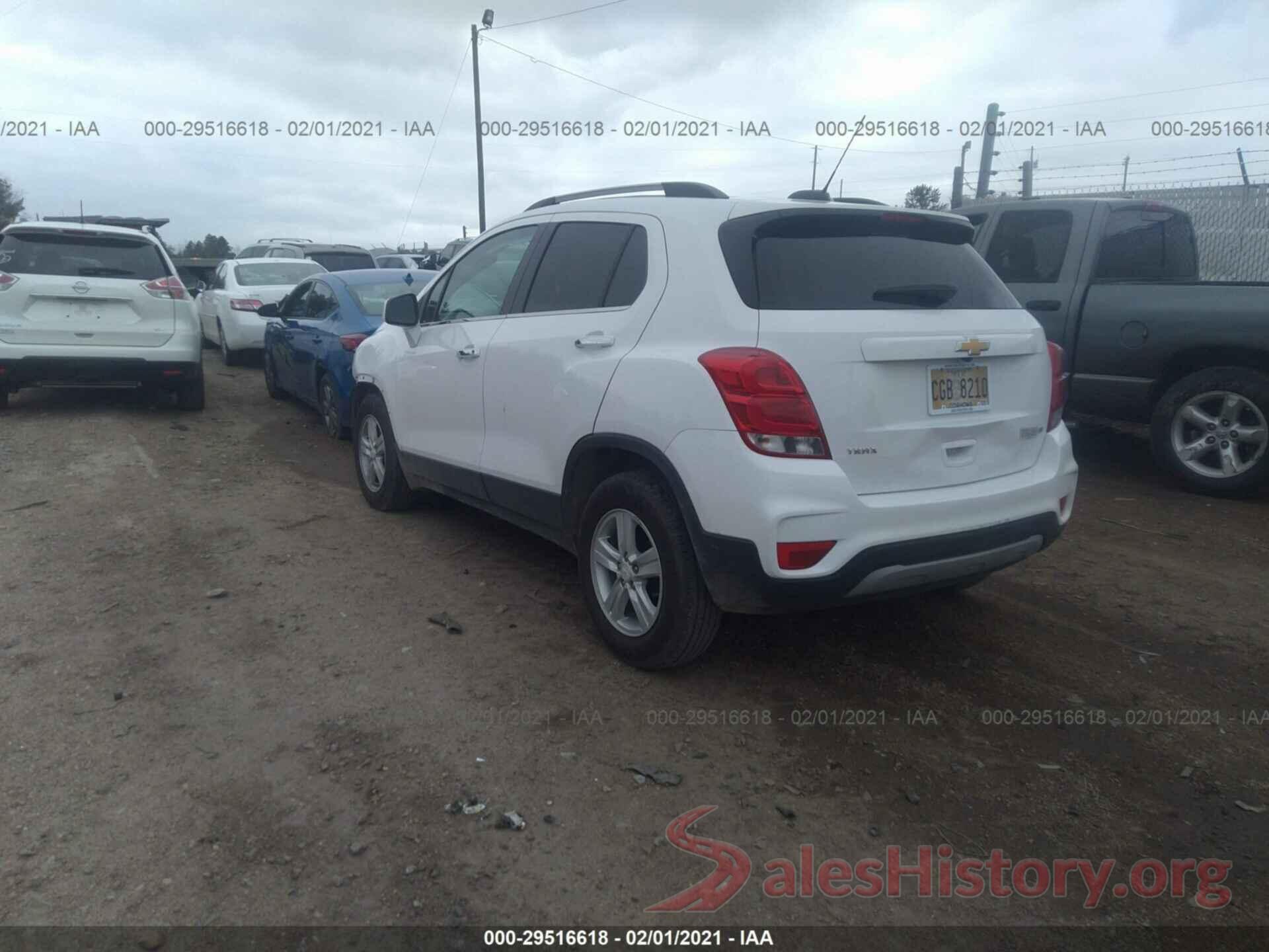 3GNCJLSB5KL255525 2019 CHEVROLET TRAX