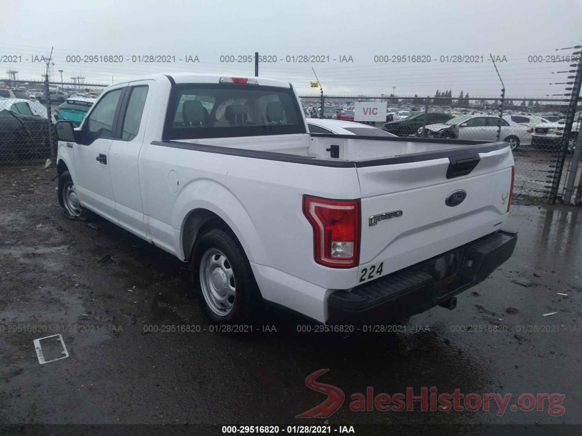 1FTEX1C85GKD33124 2016 FORD F-150