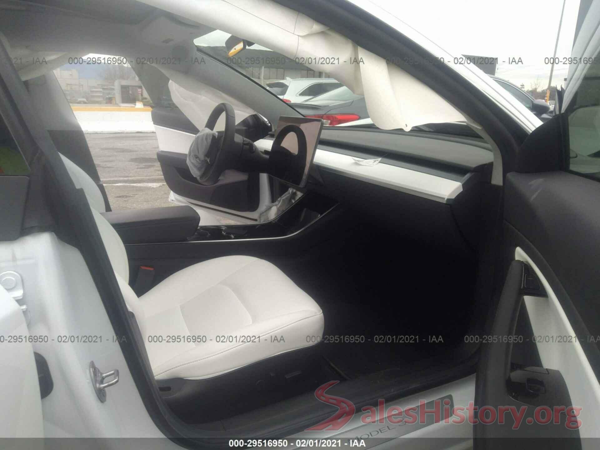 5YJ3E1EB5KF407007 2019 TESLA MODEL 3