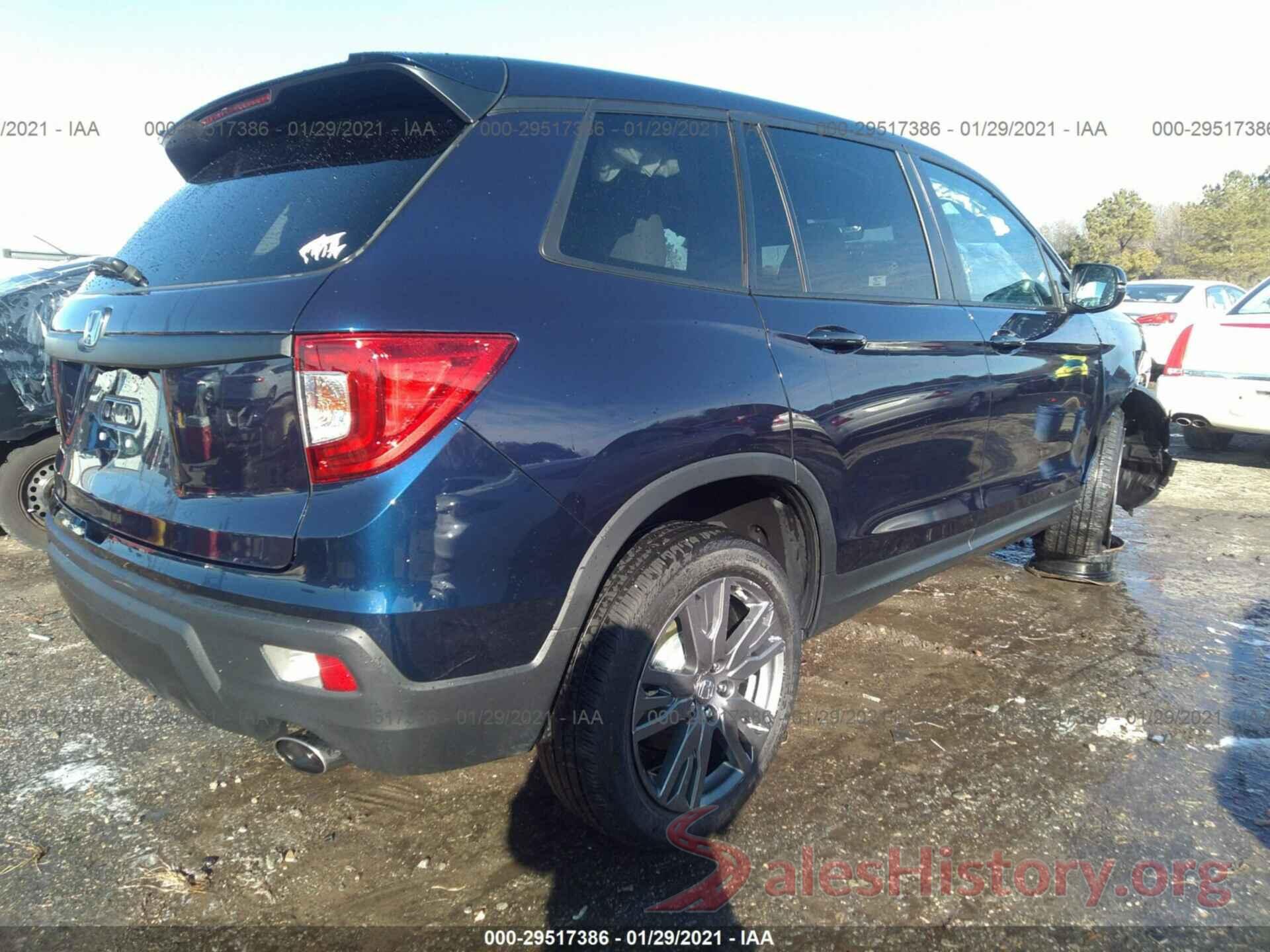 5FNYF7H51LB004638 2020 HONDA PASSPORT