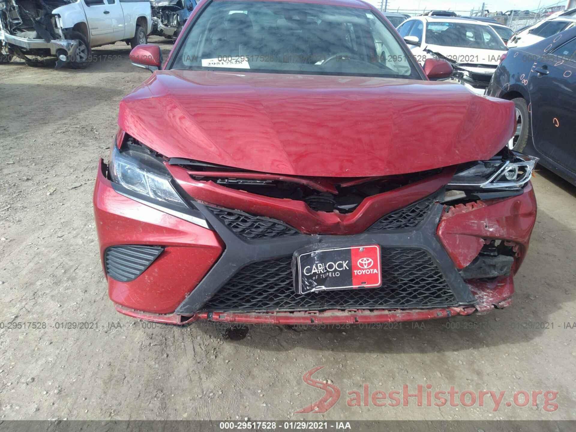 4T1B11HK0KU289115 2019 TOYOTA CAMRY