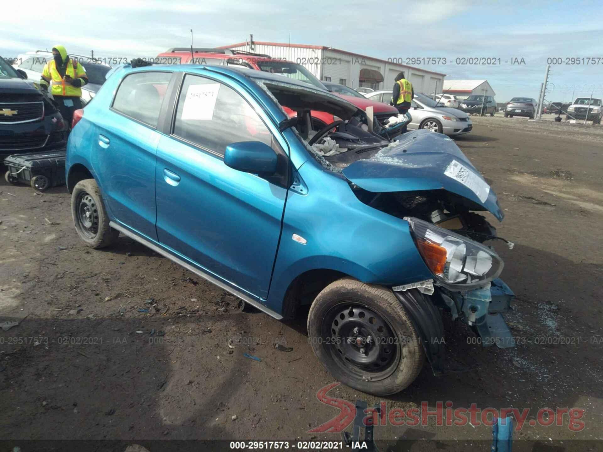 ML32A3HJ9KH007511 2019 MITSUBISHI MIRAGE