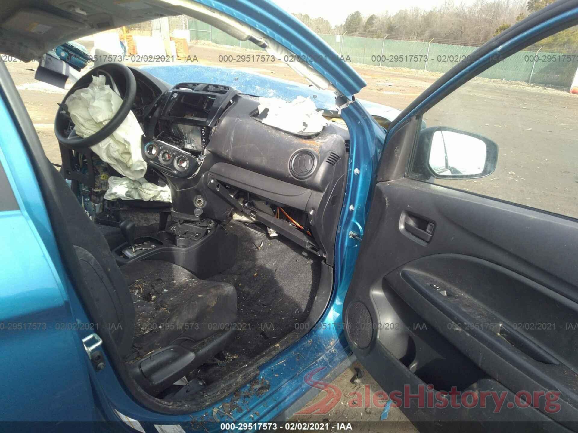 ML32A3HJ9KH007511 2019 MITSUBISHI MIRAGE