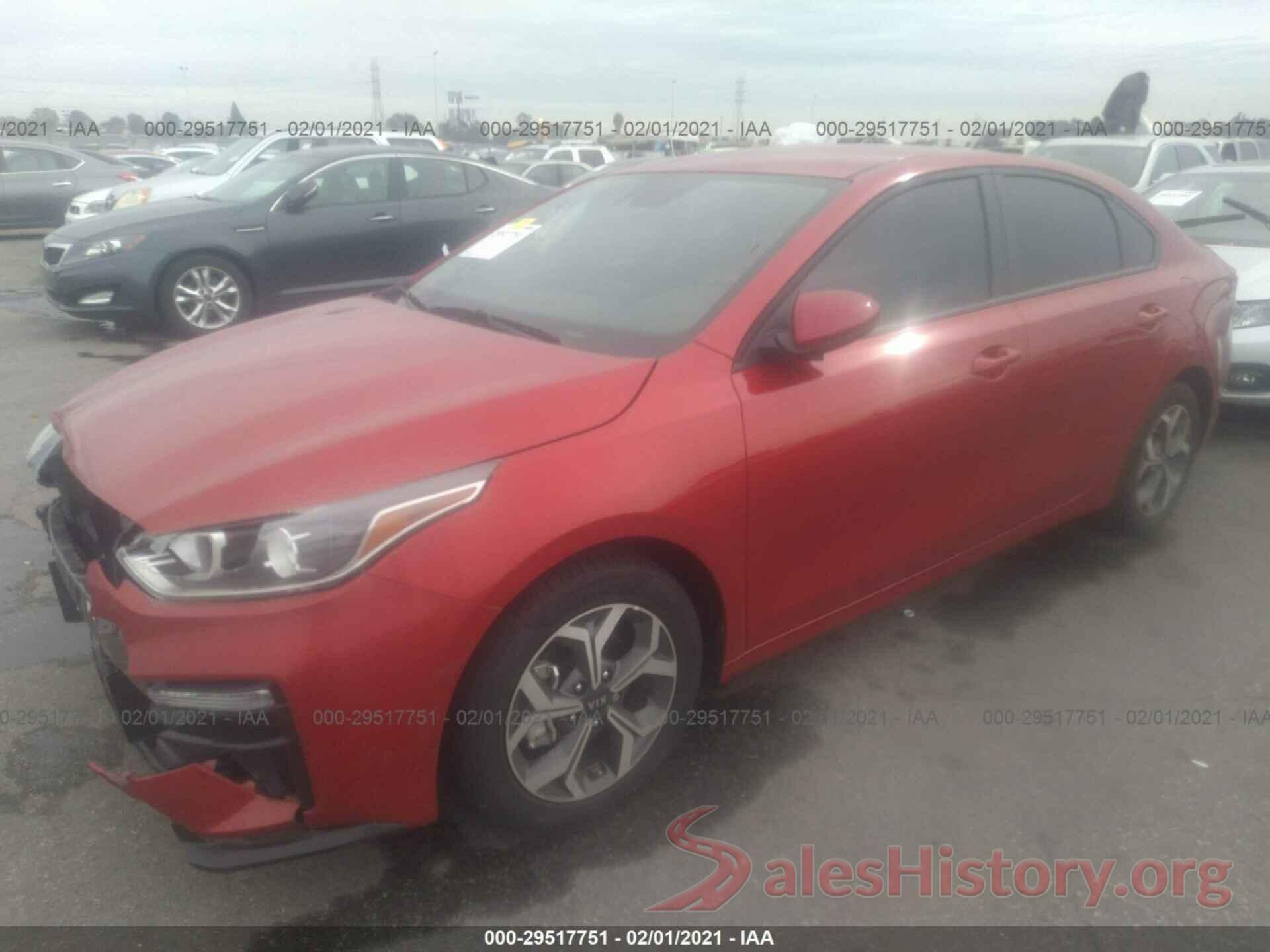 3KPF24AD5LE200283 2020 KIA FORTE