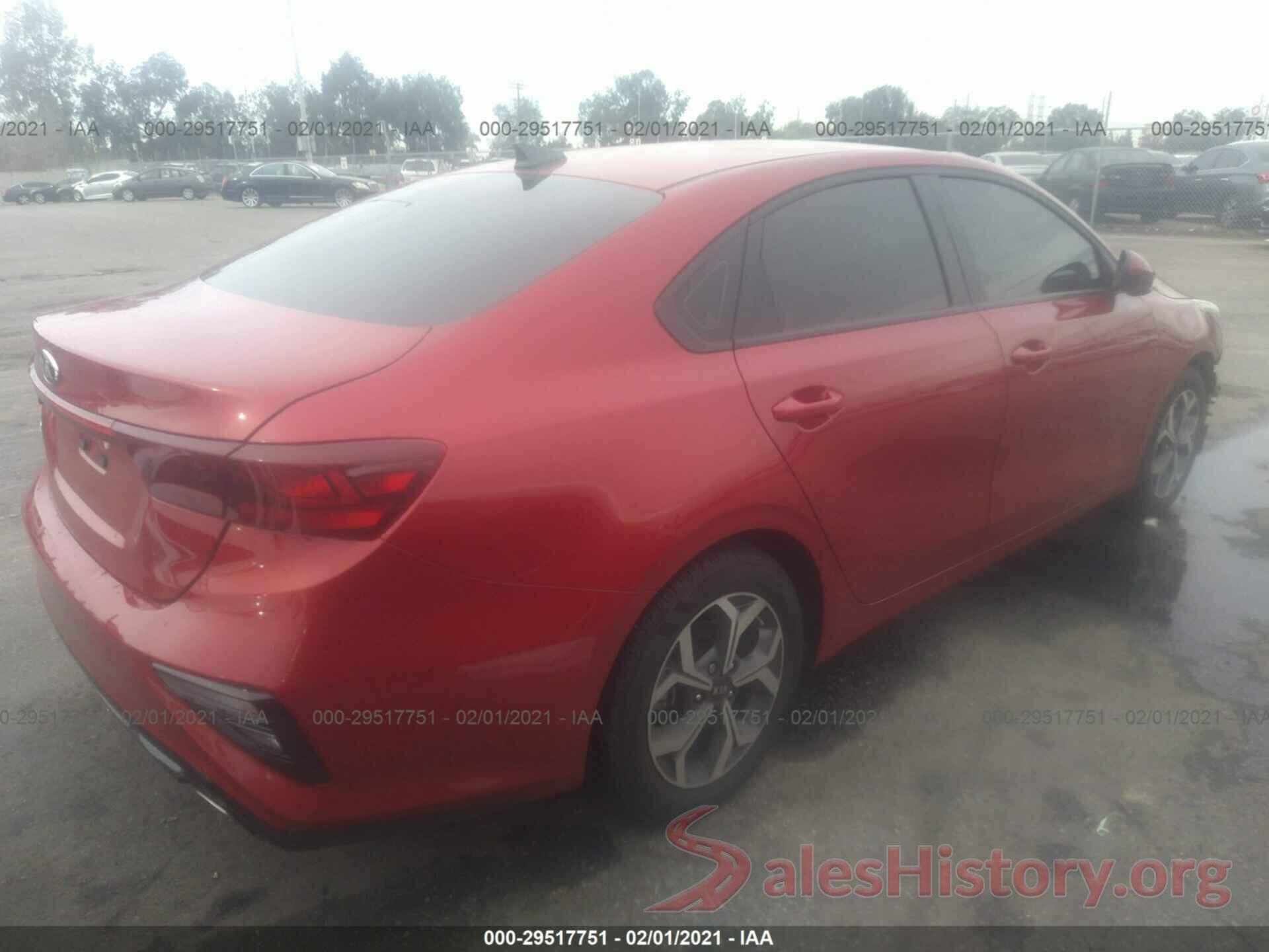 3KPF24AD5LE200283 2020 KIA FORTE