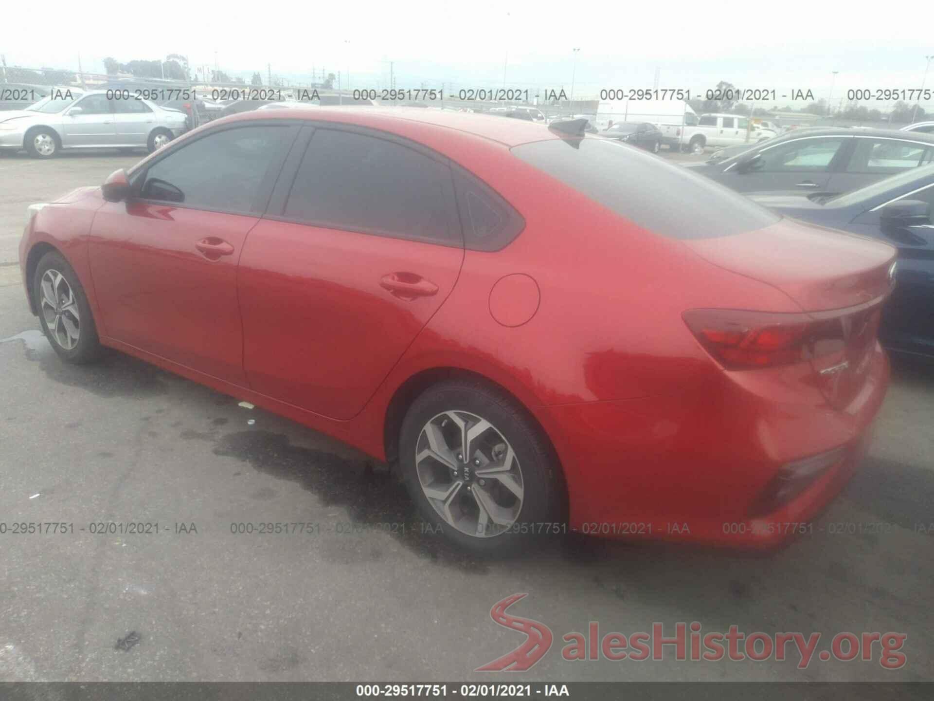 3KPF24AD5LE200283 2020 KIA FORTE