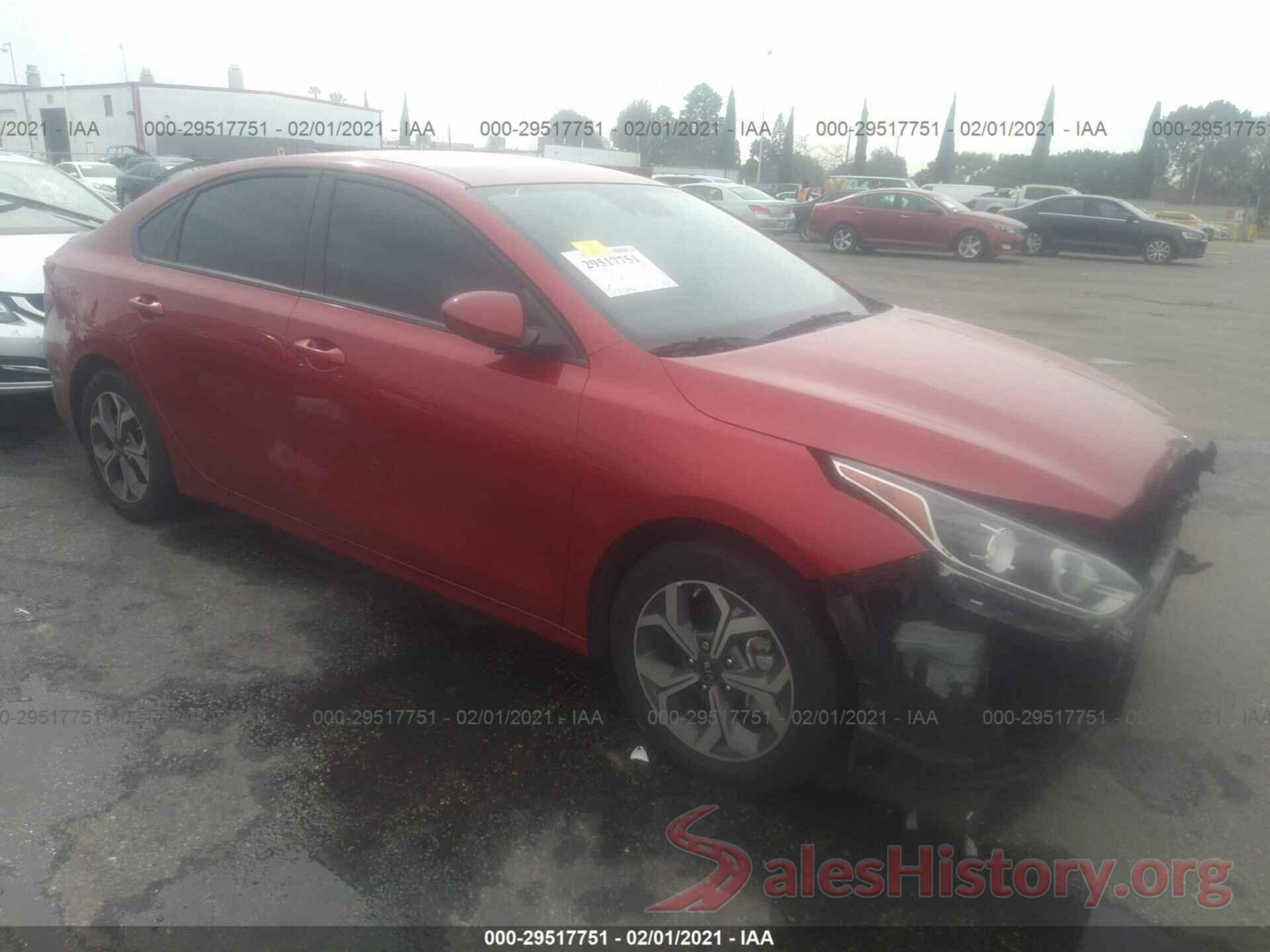 3KPF24AD5LE200283 2020 KIA FORTE