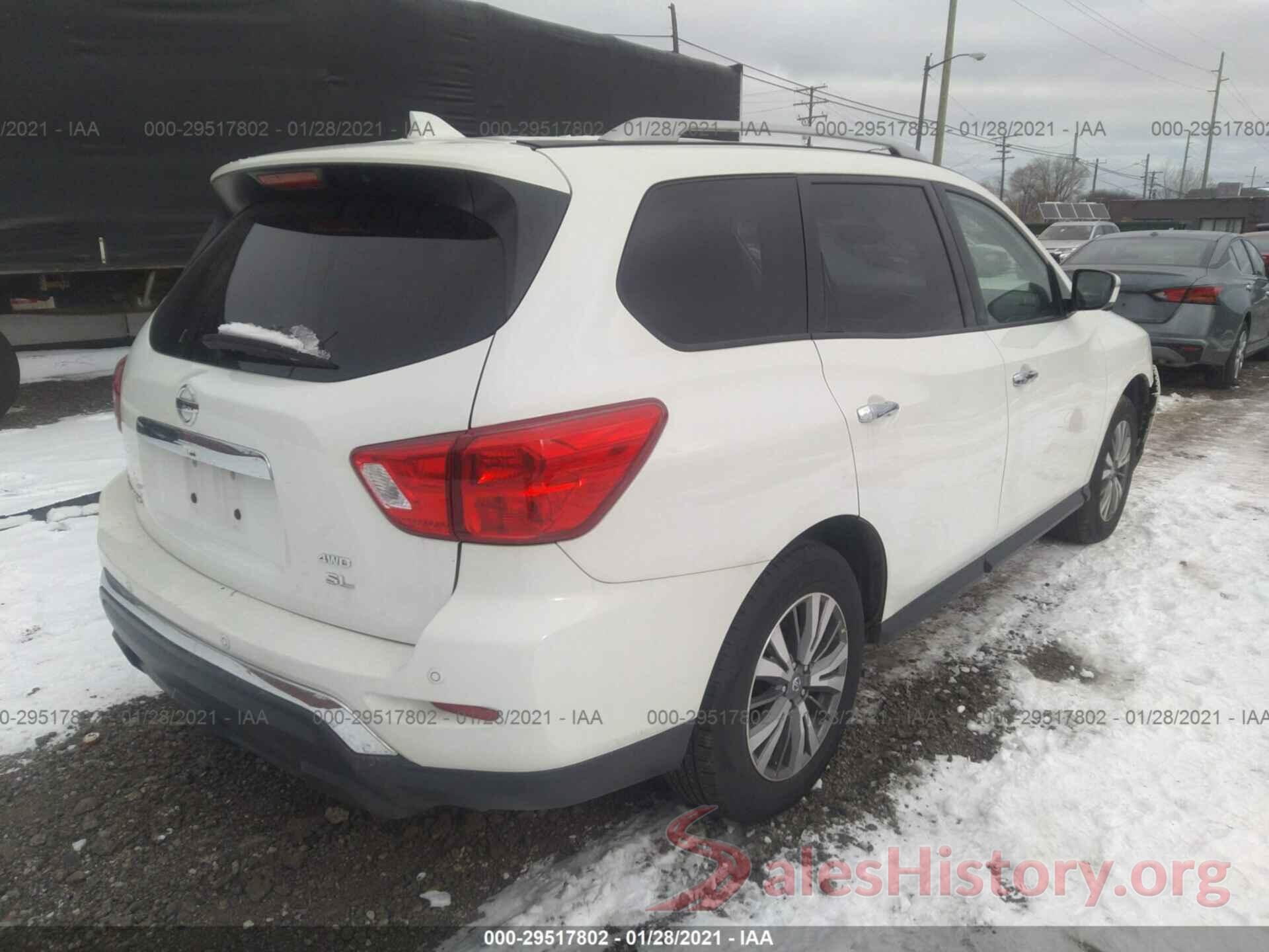 5N1DR2MM6KC607176 2019 NISSAN PATHFINDER