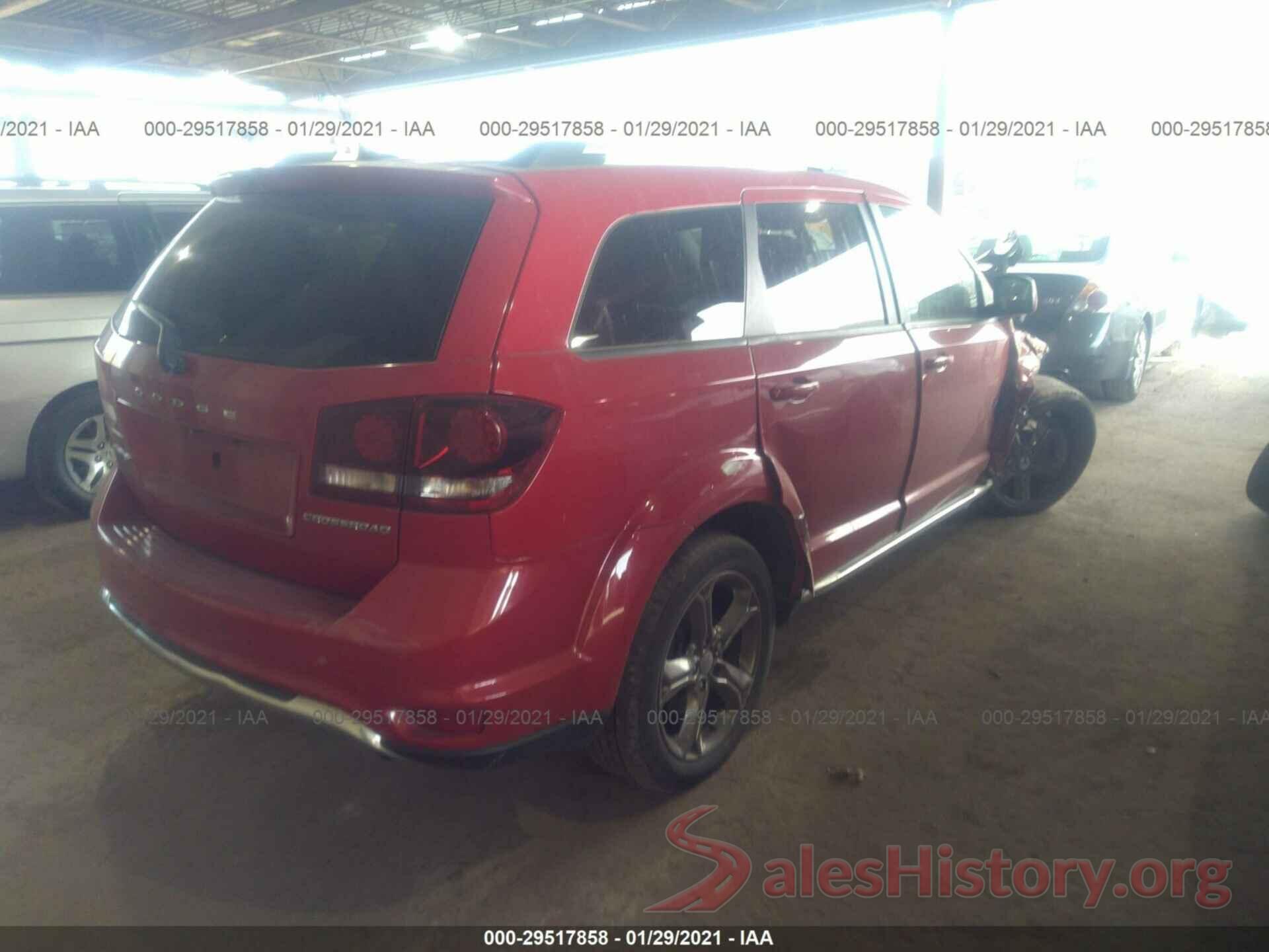 3C4PDCGB8HT516519 2017 DODGE JOURNEY