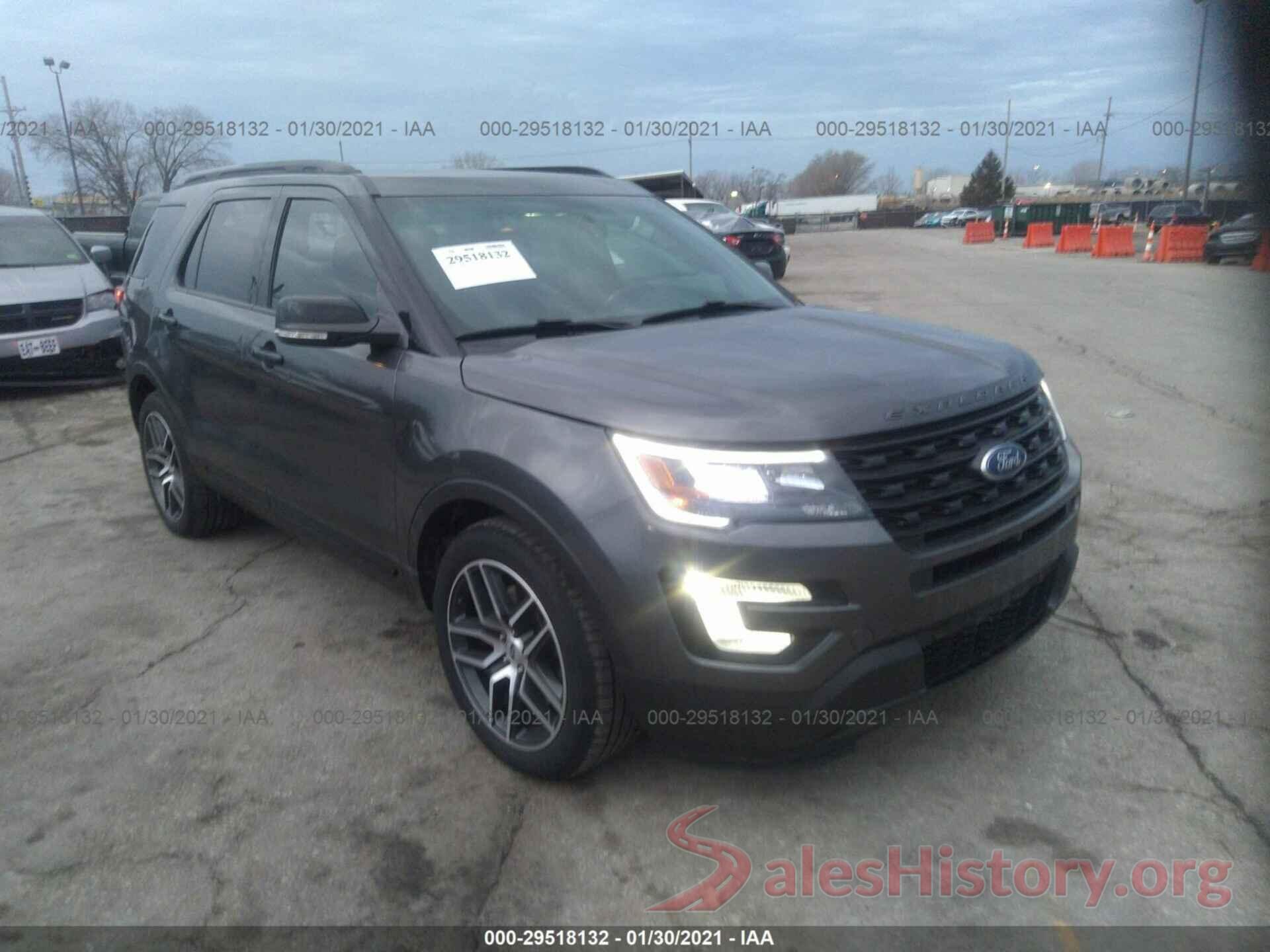 1FM5K8GT2HGA59404 2017 FORD EXPLORER