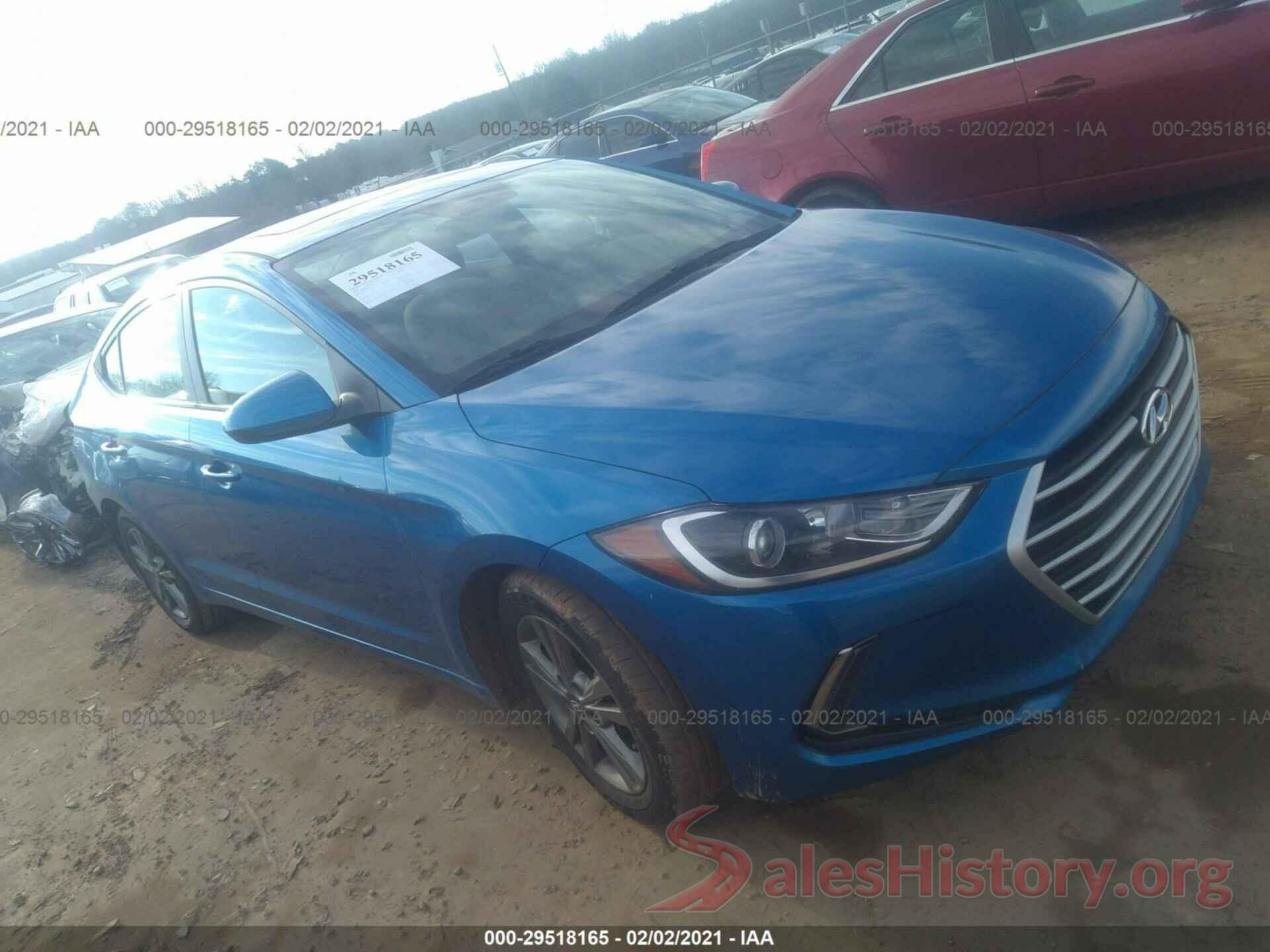 5NPD84LF3JH234462 2018 HYUNDAI ELANTRA