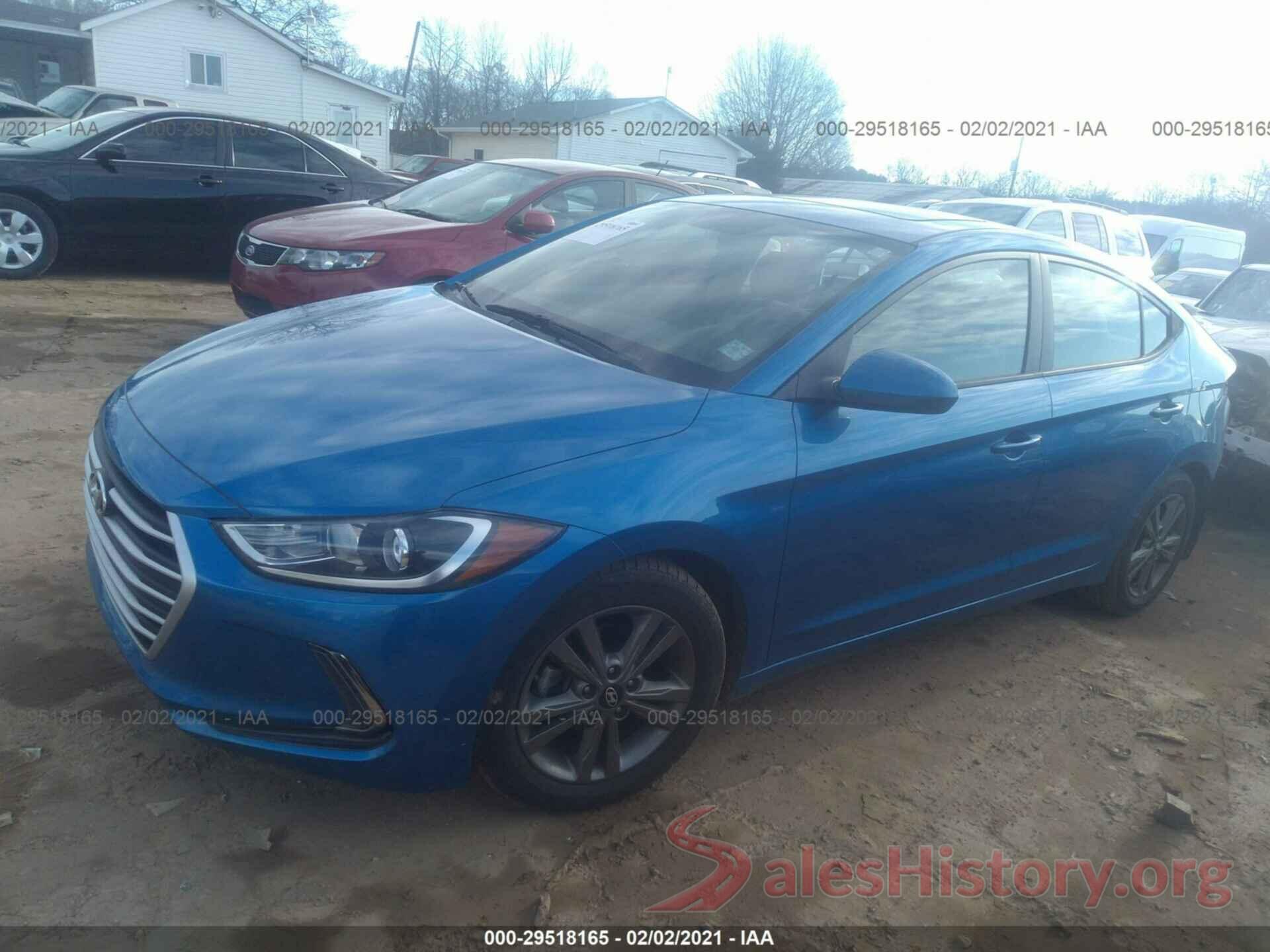 5NPD84LF3JH234462 2018 HYUNDAI ELANTRA