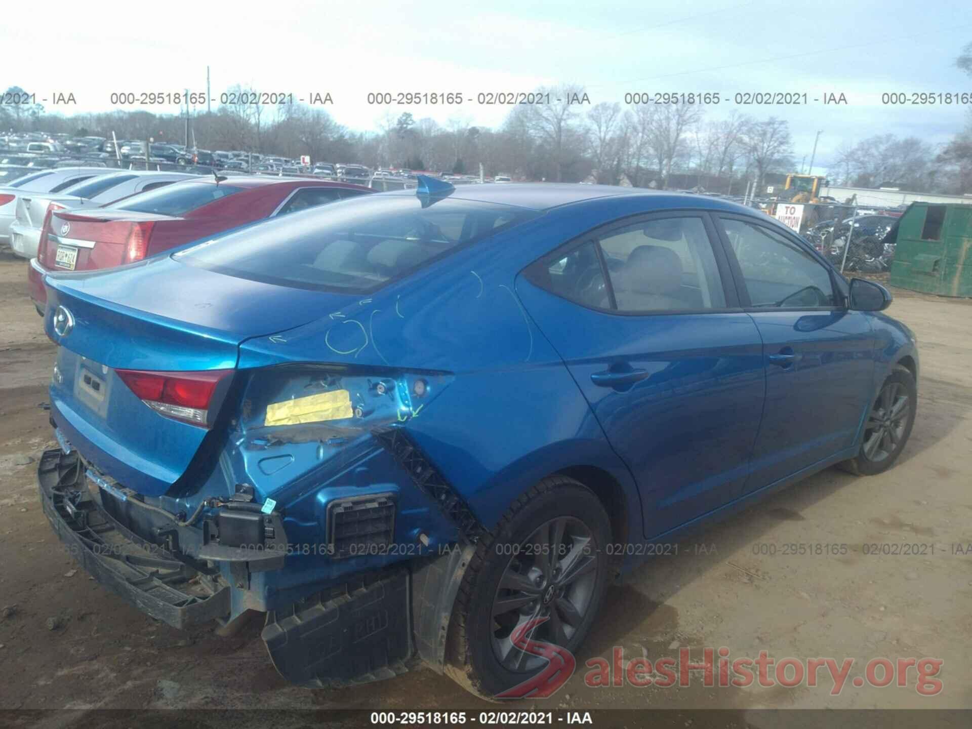 5NPD84LF3JH234462 2018 HYUNDAI ELANTRA