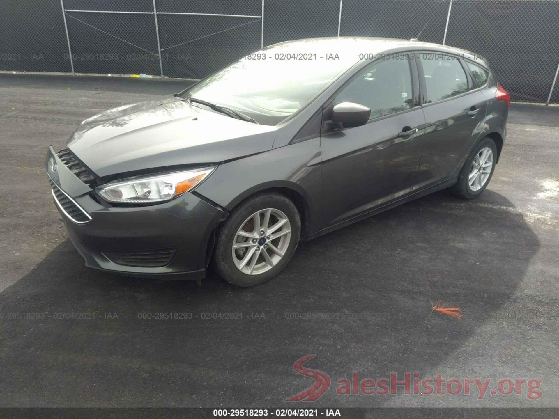 1FADP3K20JL272647 2018 FORD FOCUS