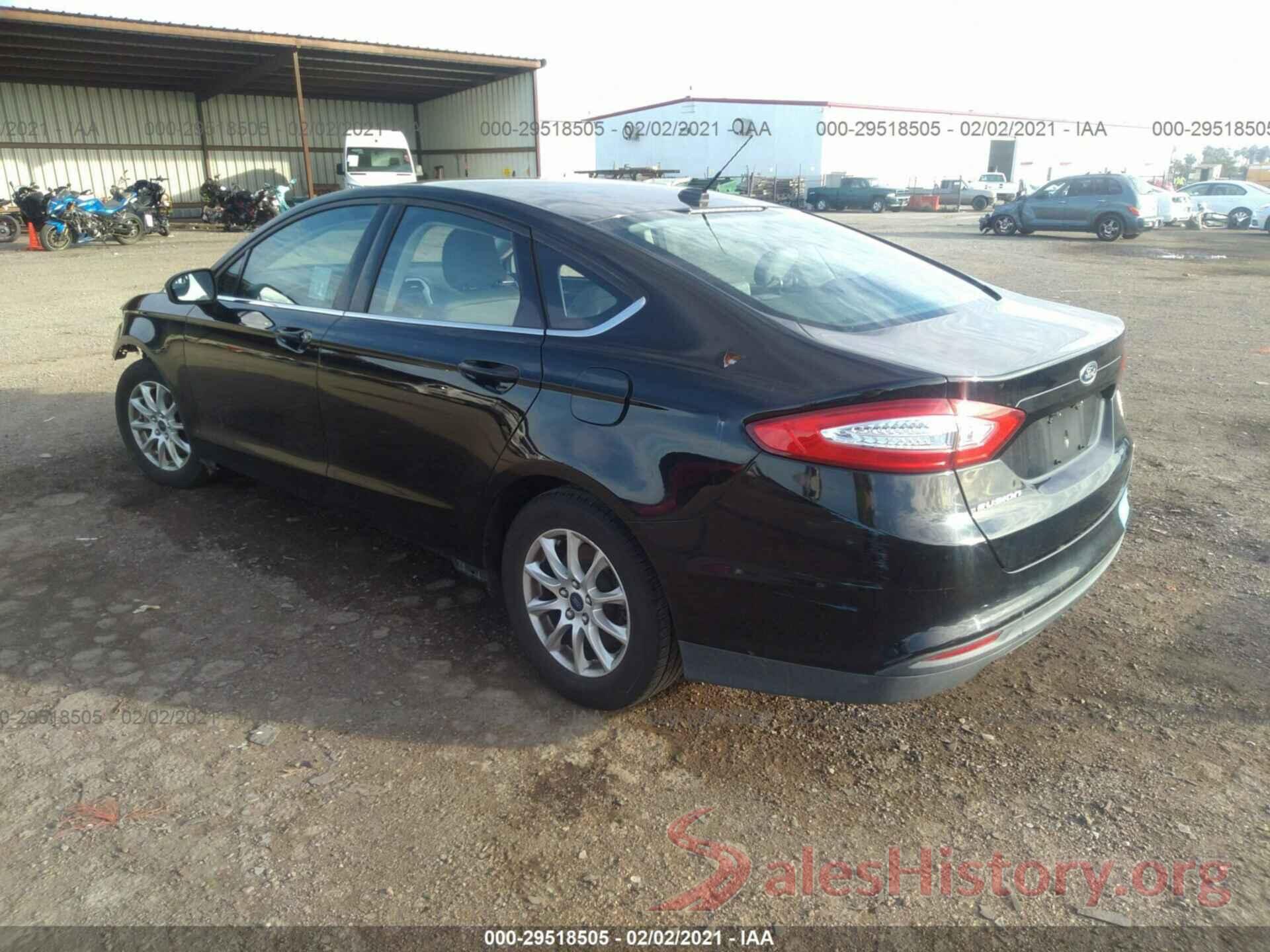 3FA6P0G7XGR123149 2016 FORD FUSION