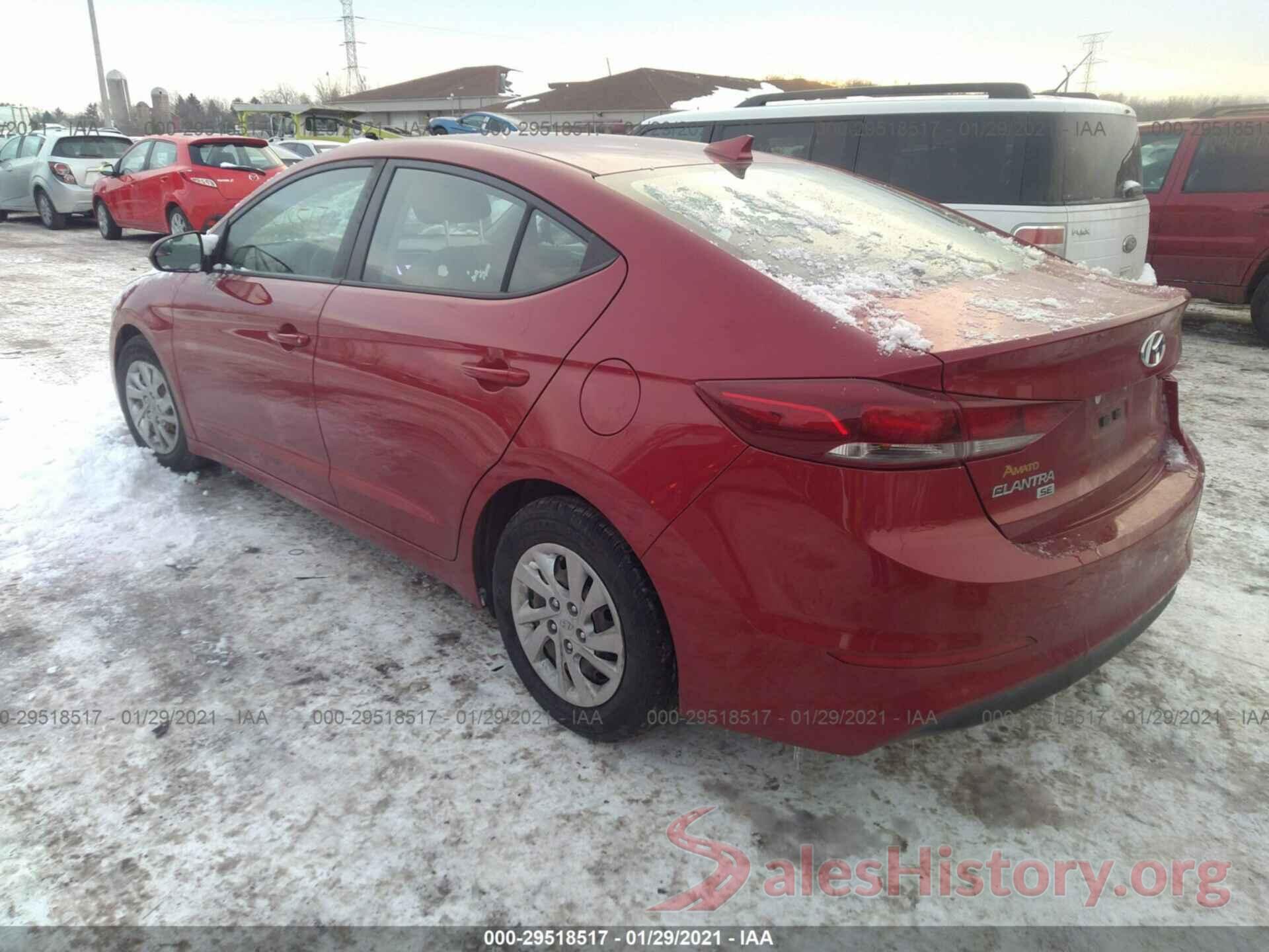 5NPD74LF6HH166106 2017 HYUNDAI ELANTRA