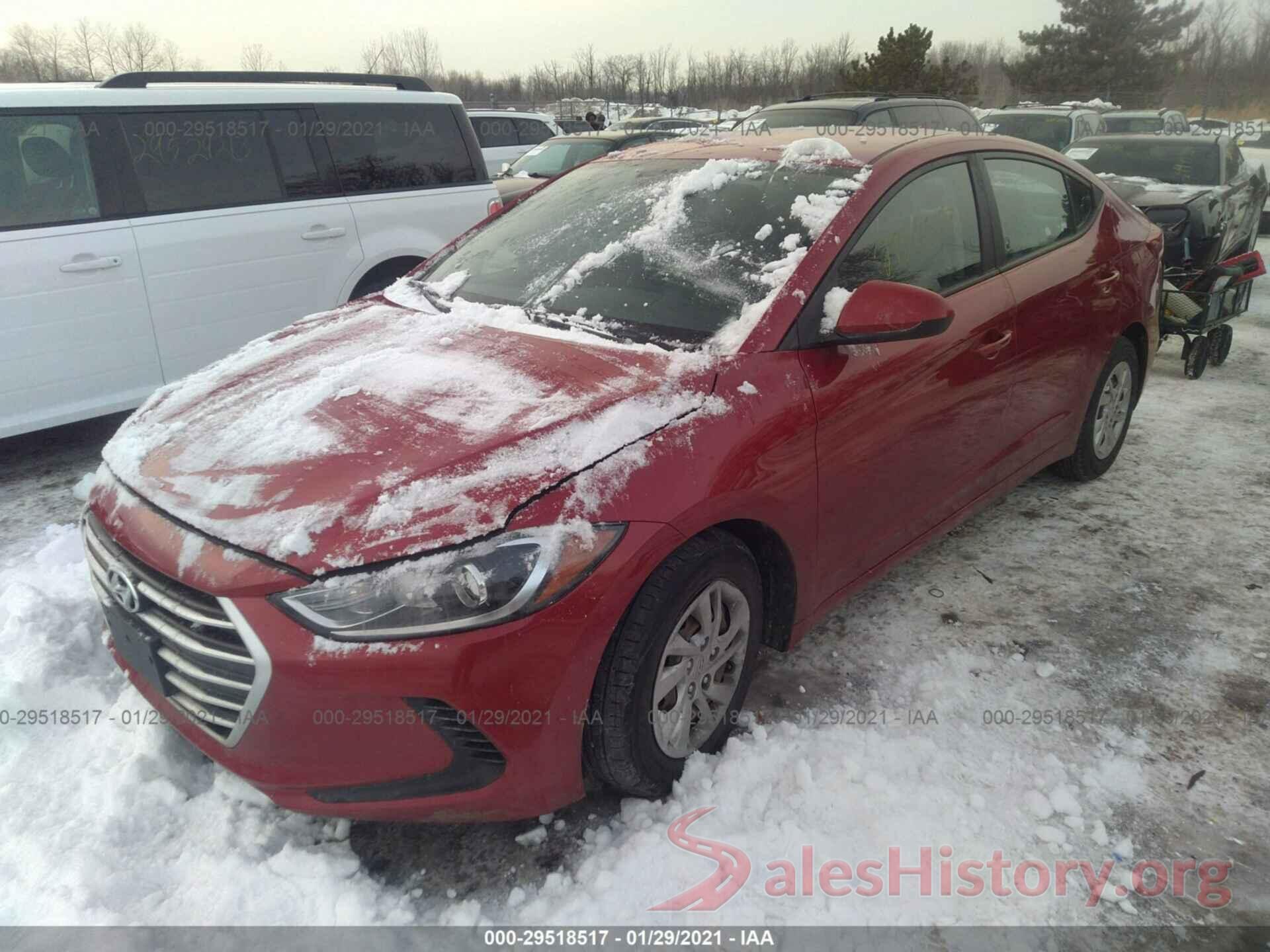 5NPD74LF6HH166106 2017 HYUNDAI ELANTRA