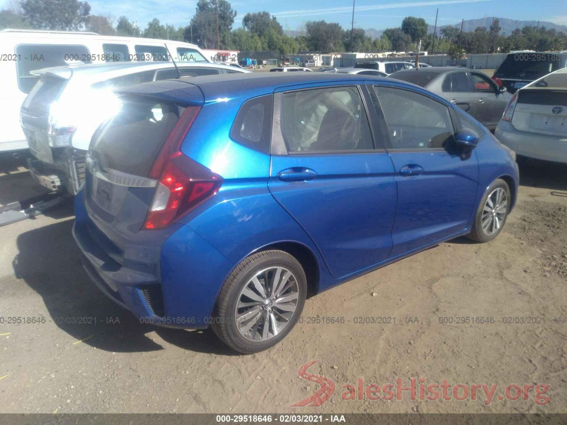 JHMGK5H97HS005378 2017 HONDA FIT