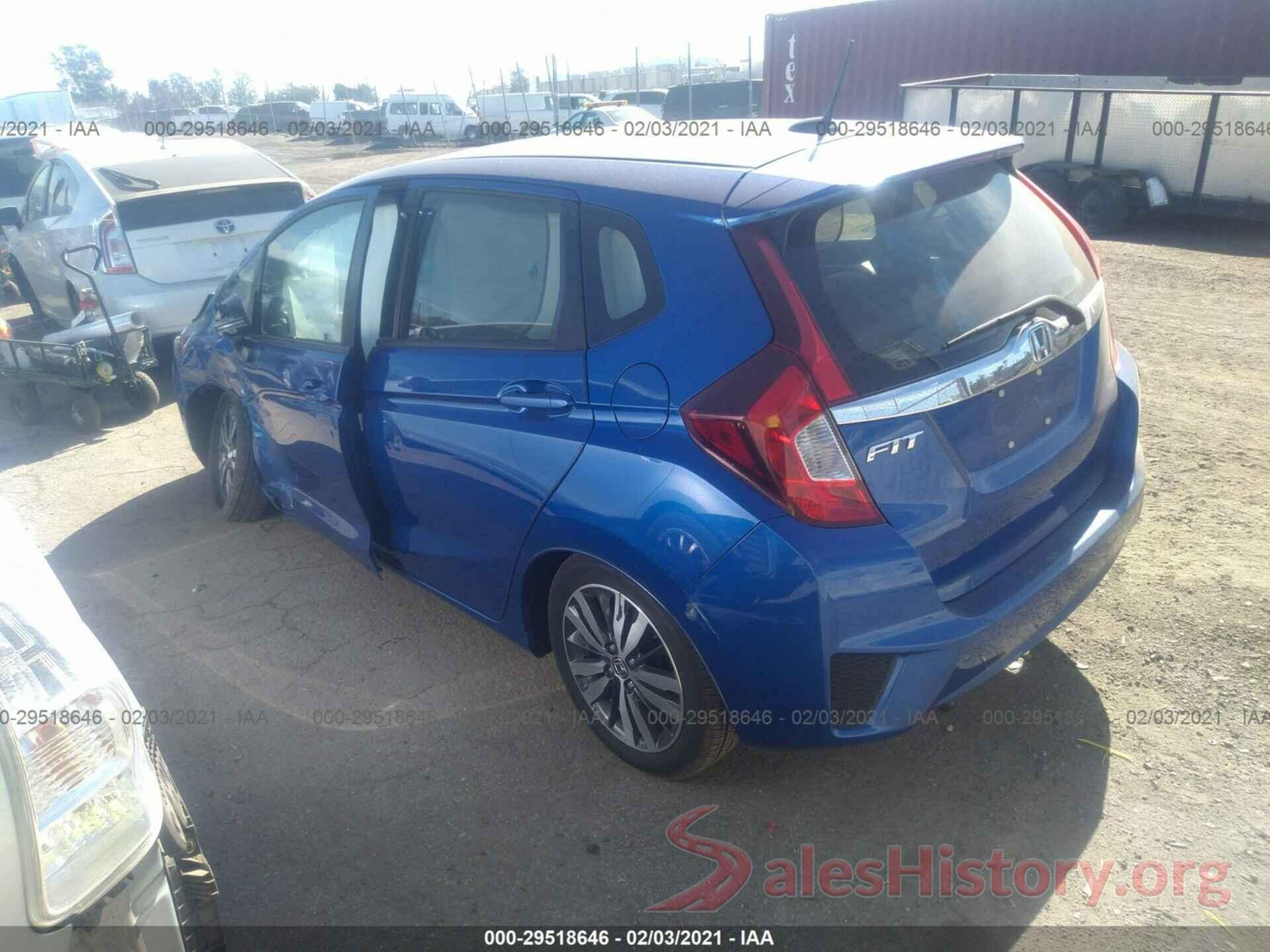 JHMGK5H97HS005378 2017 HONDA FIT