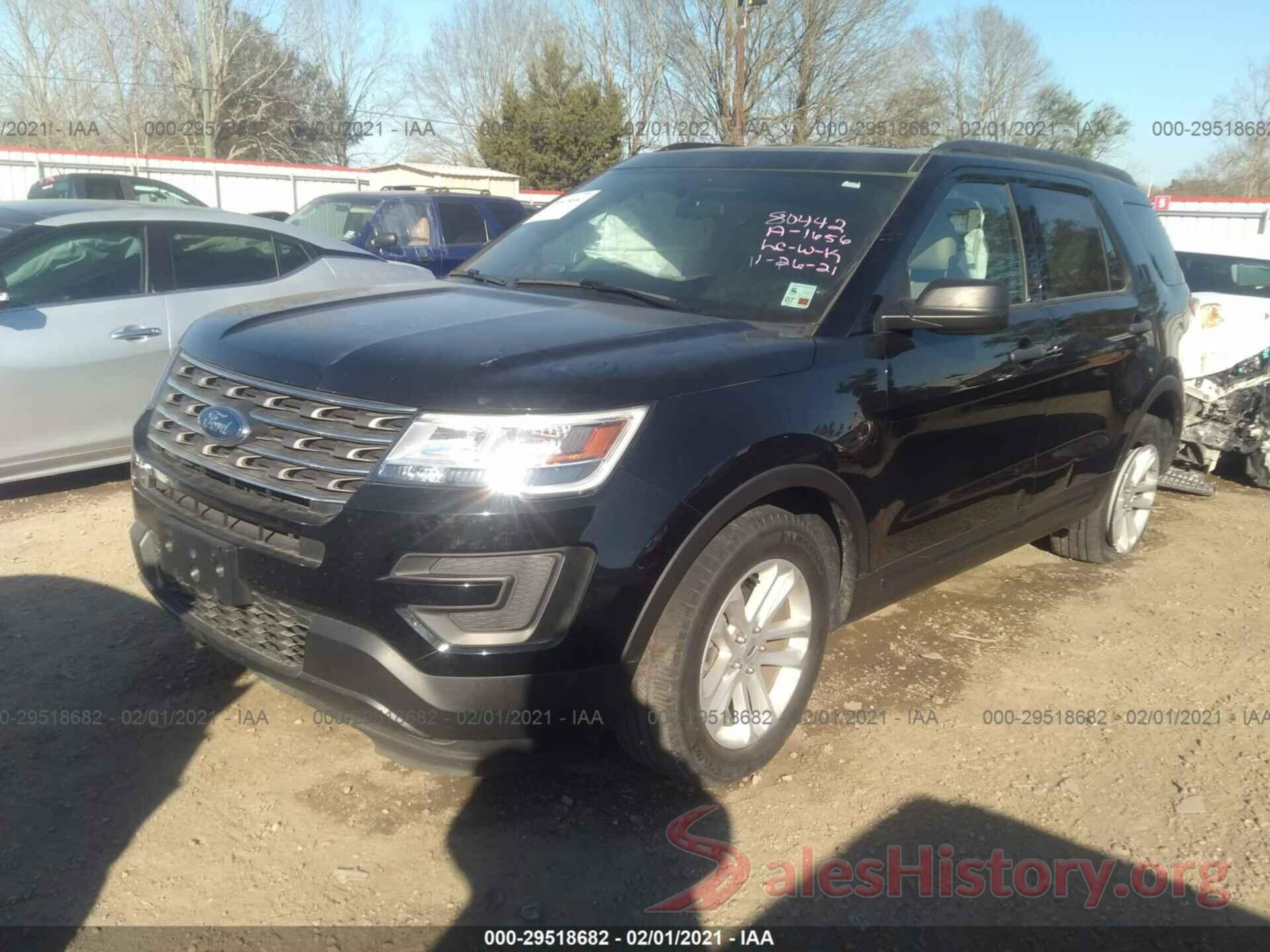 1FM5K7B84HGD53819 2017 FORD EXPLORER