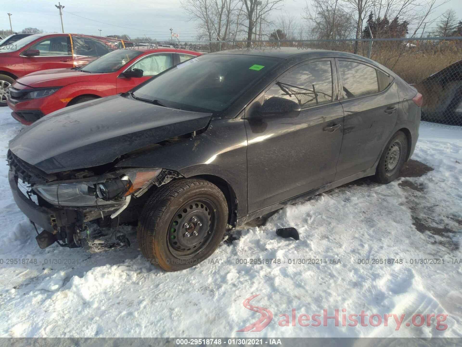 5NPD74LF4HH190453 2017 HYUNDAI ELANTRA