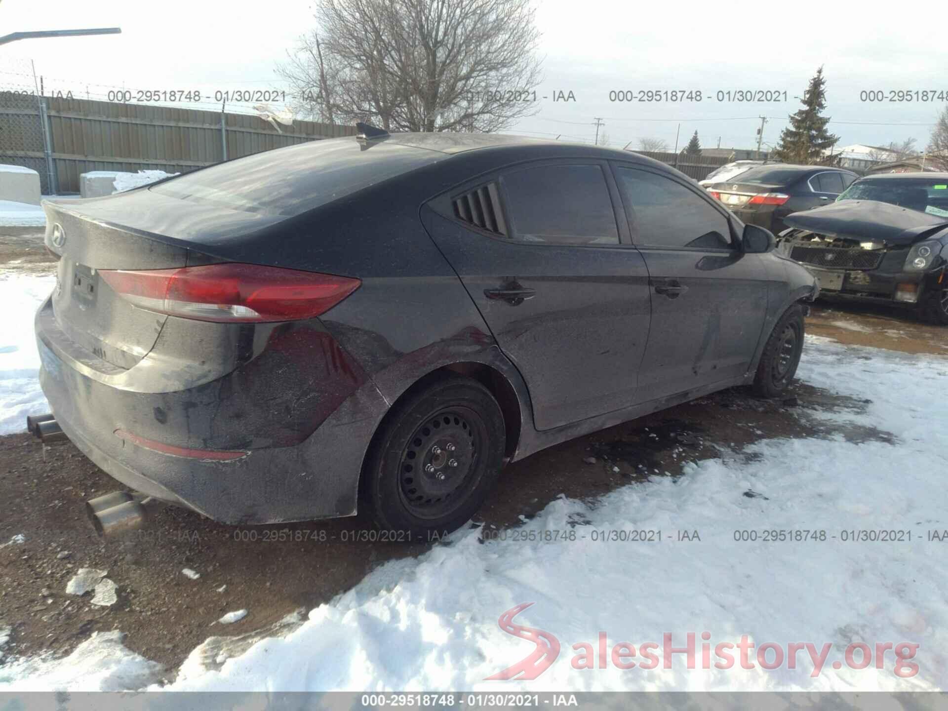 5NPD74LF4HH190453 2017 HYUNDAI ELANTRA