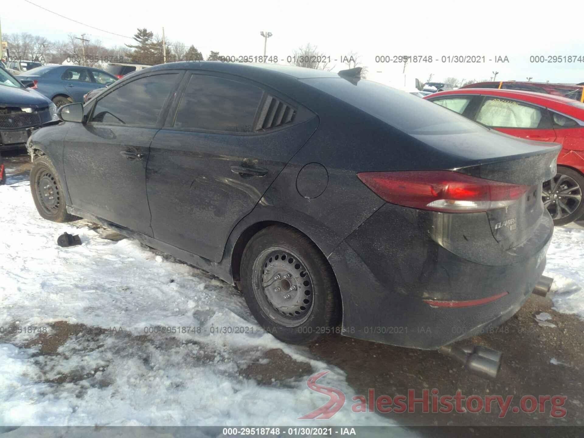 5NPD74LF4HH190453 2017 HYUNDAI ELANTRA