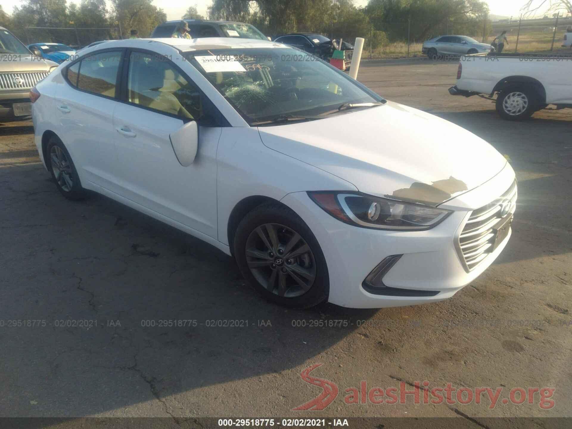 5NPD84LF4HH019277 2017 HYUNDAI ELANTRA