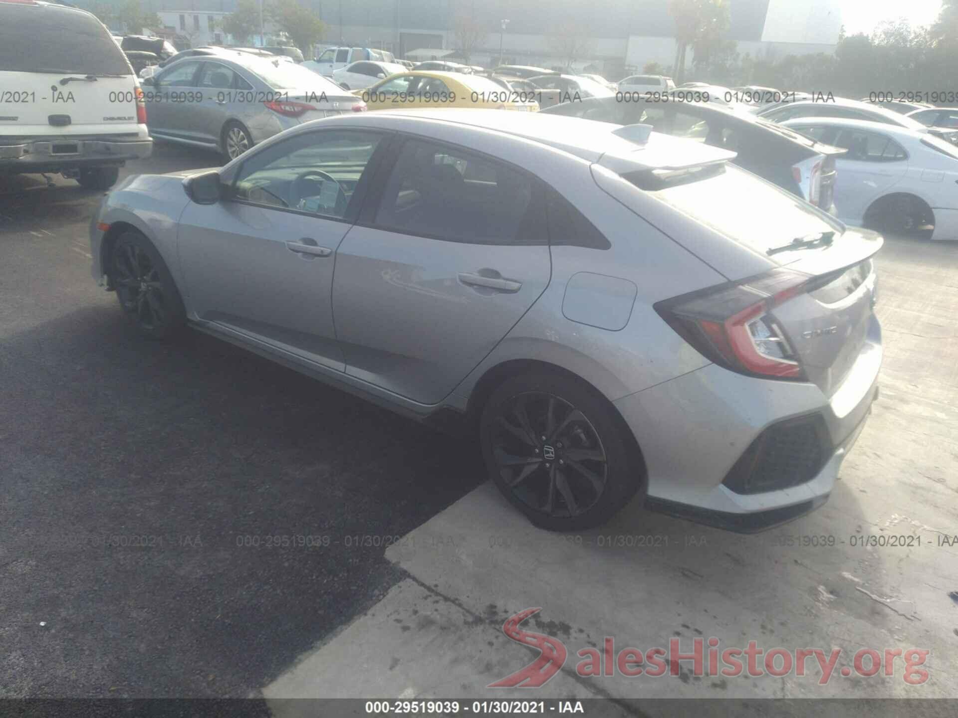 SHHFK7H49HU422218 2017 HONDA CIVIC HATCHBACK