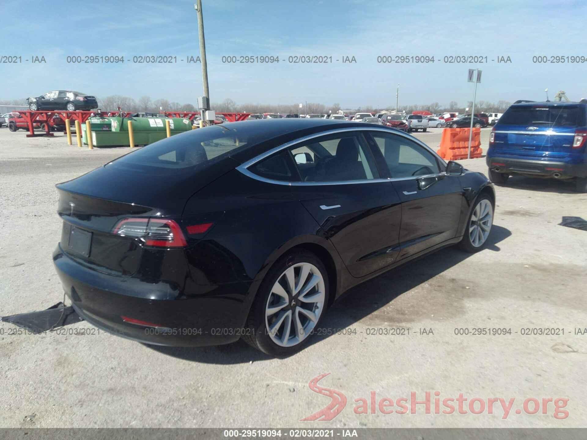 5YJ3E1EA9LF807922 2020 TESLA MODEL 3