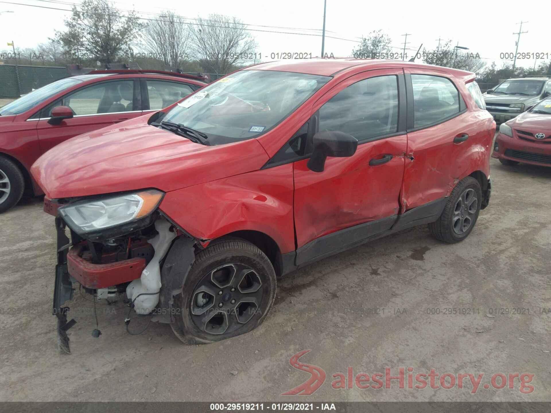 MAJ3S2FE8LC368229 2020 FORD ECOSPORT