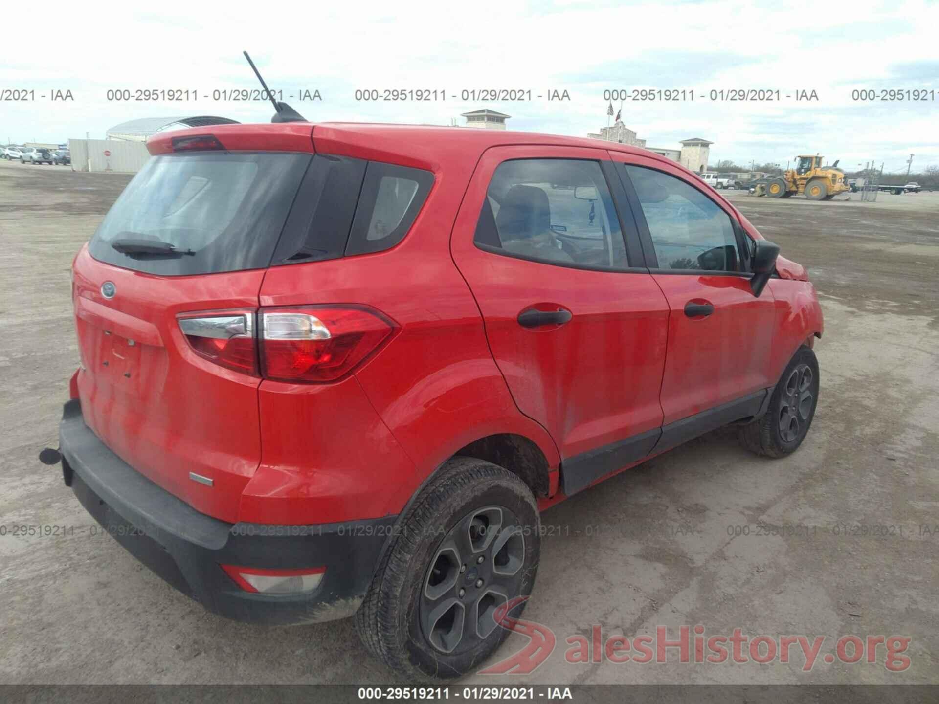 MAJ3S2FE8LC368229 2020 FORD ECOSPORT