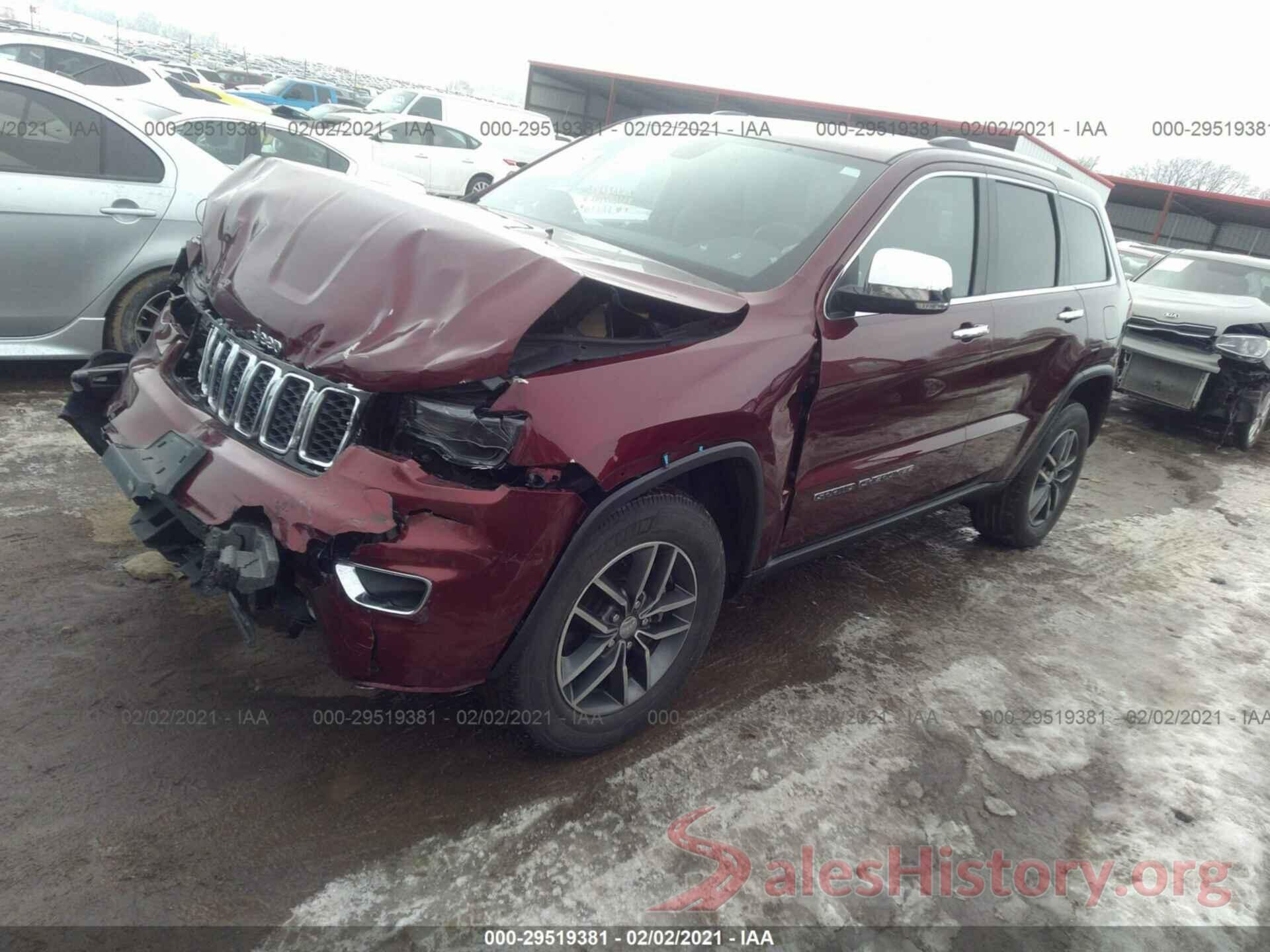 1C4RJFBG9HC816135 2017 JEEP GRAND CHEROKEE