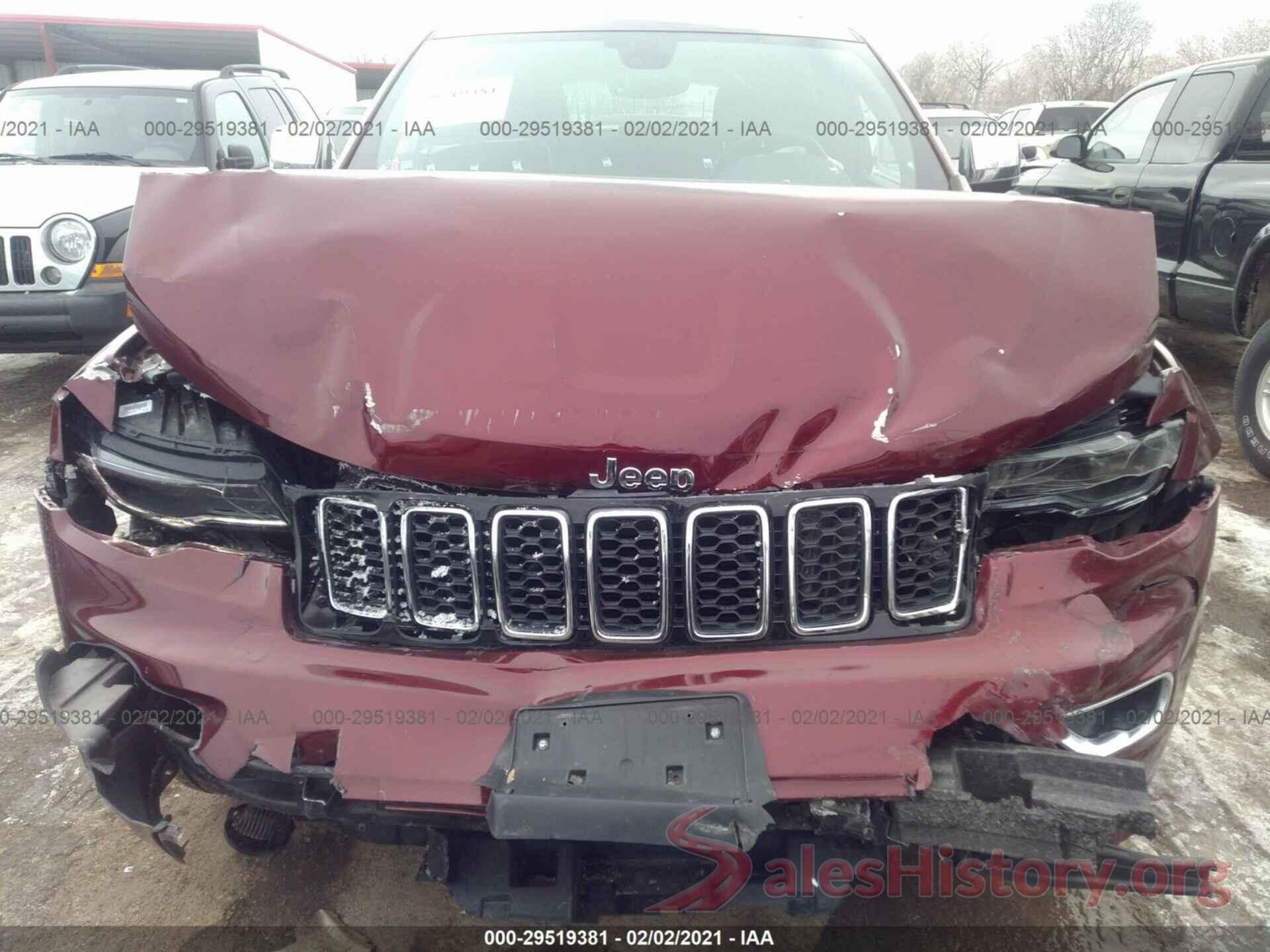 1C4RJFBG9HC816135 2017 JEEP GRAND CHEROKEE