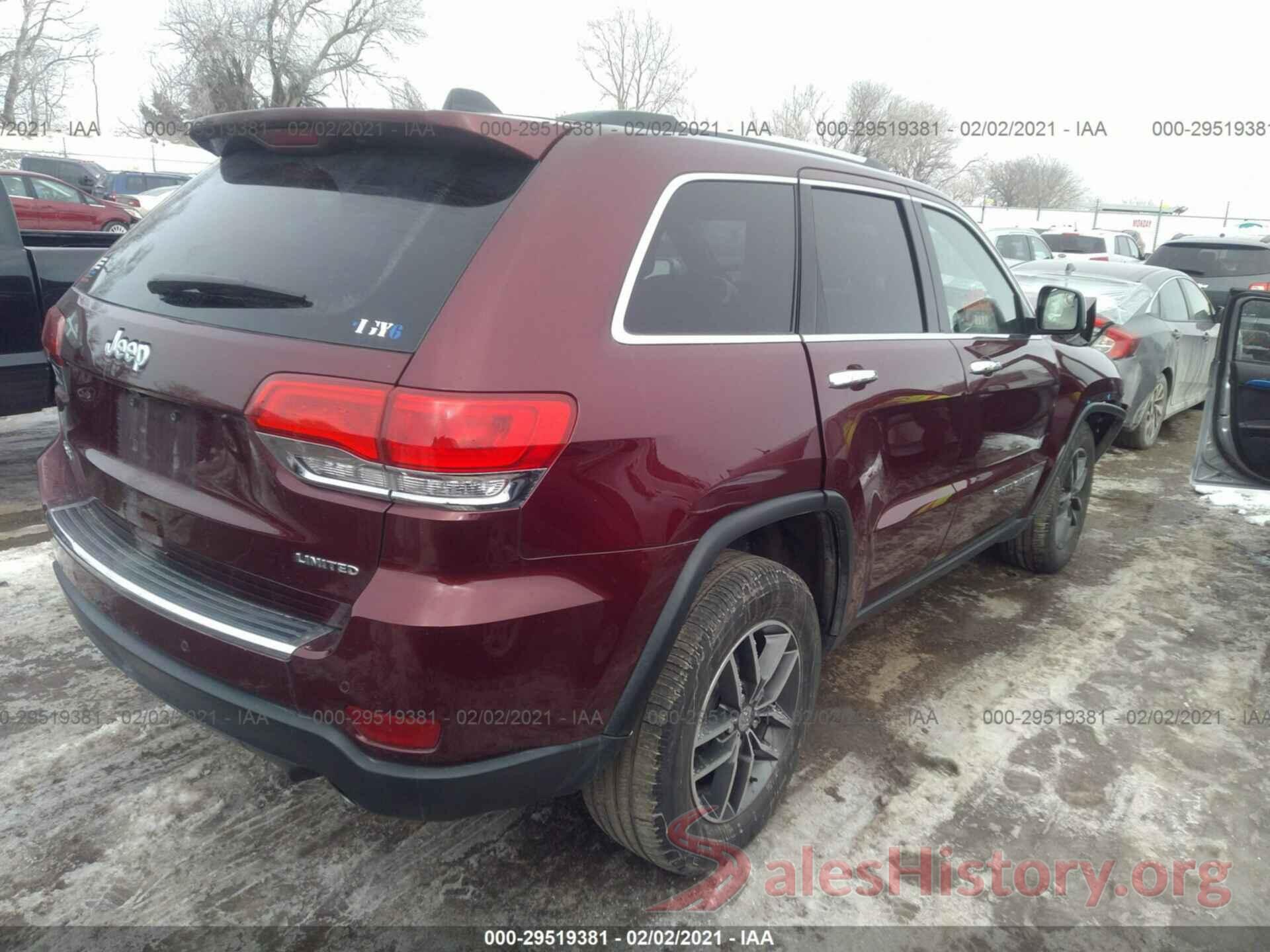 1C4RJFBG9HC816135 2017 JEEP GRAND CHEROKEE