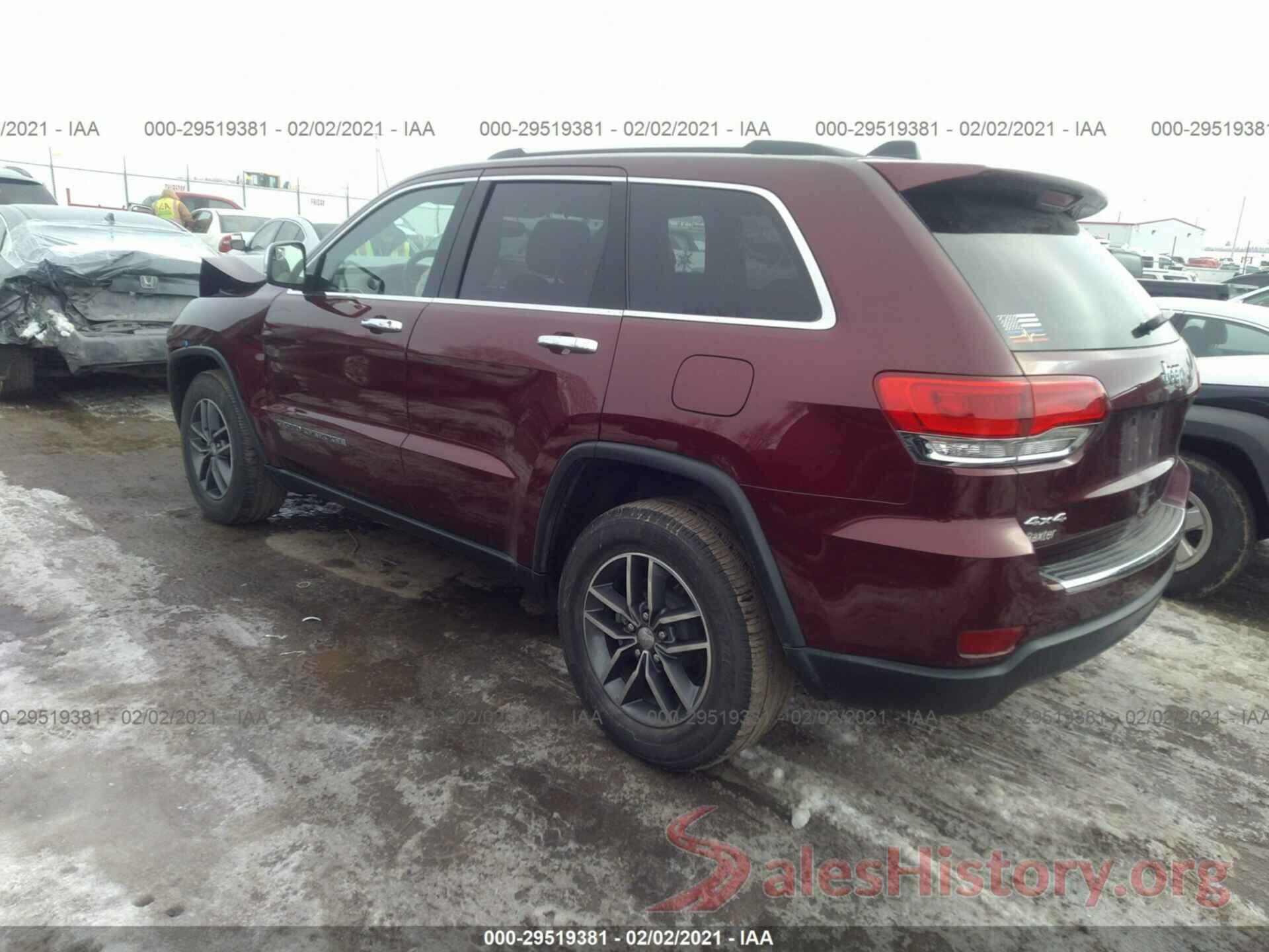 1C4RJFBG9HC816135 2017 JEEP GRAND CHEROKEE