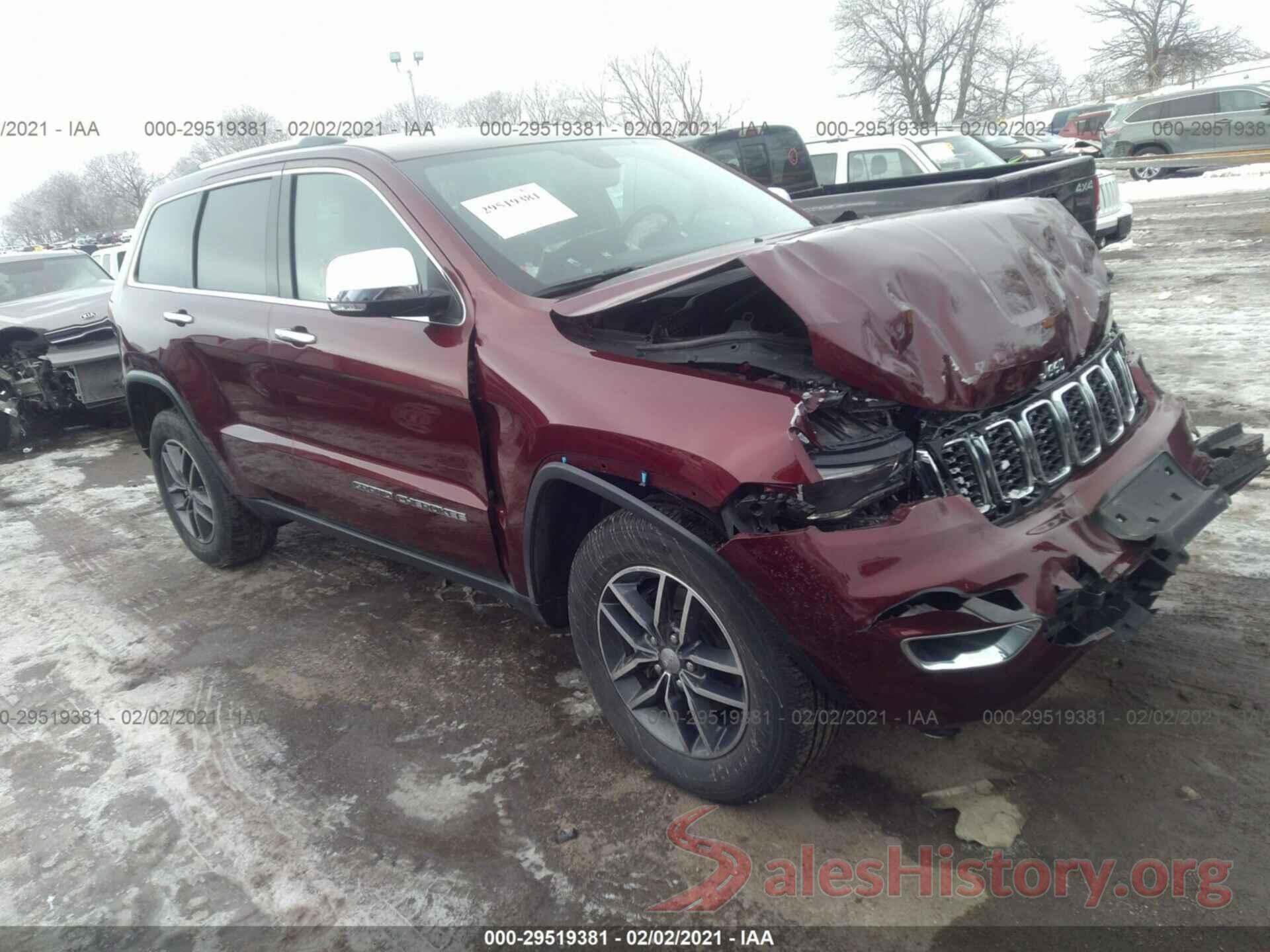 1C4RJFBG9HC816135 2017 JEEP GRAND CHEROKEE