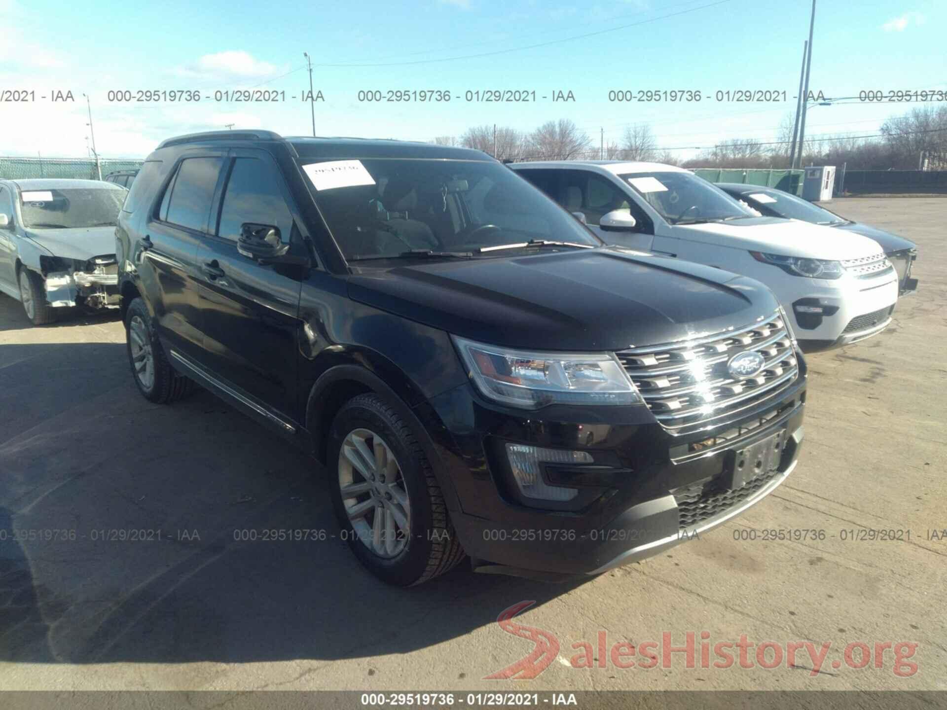 1FM5K7D81GGB75900 2016 FORD EXPLORER