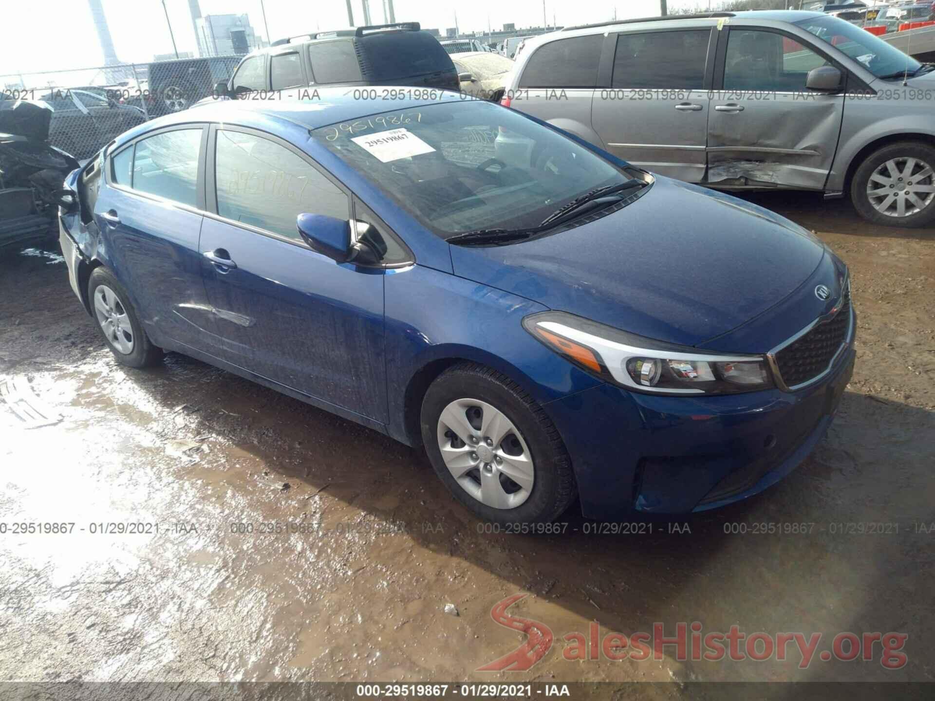 3KPFK4A71HE128595 2017 KIA FORTE