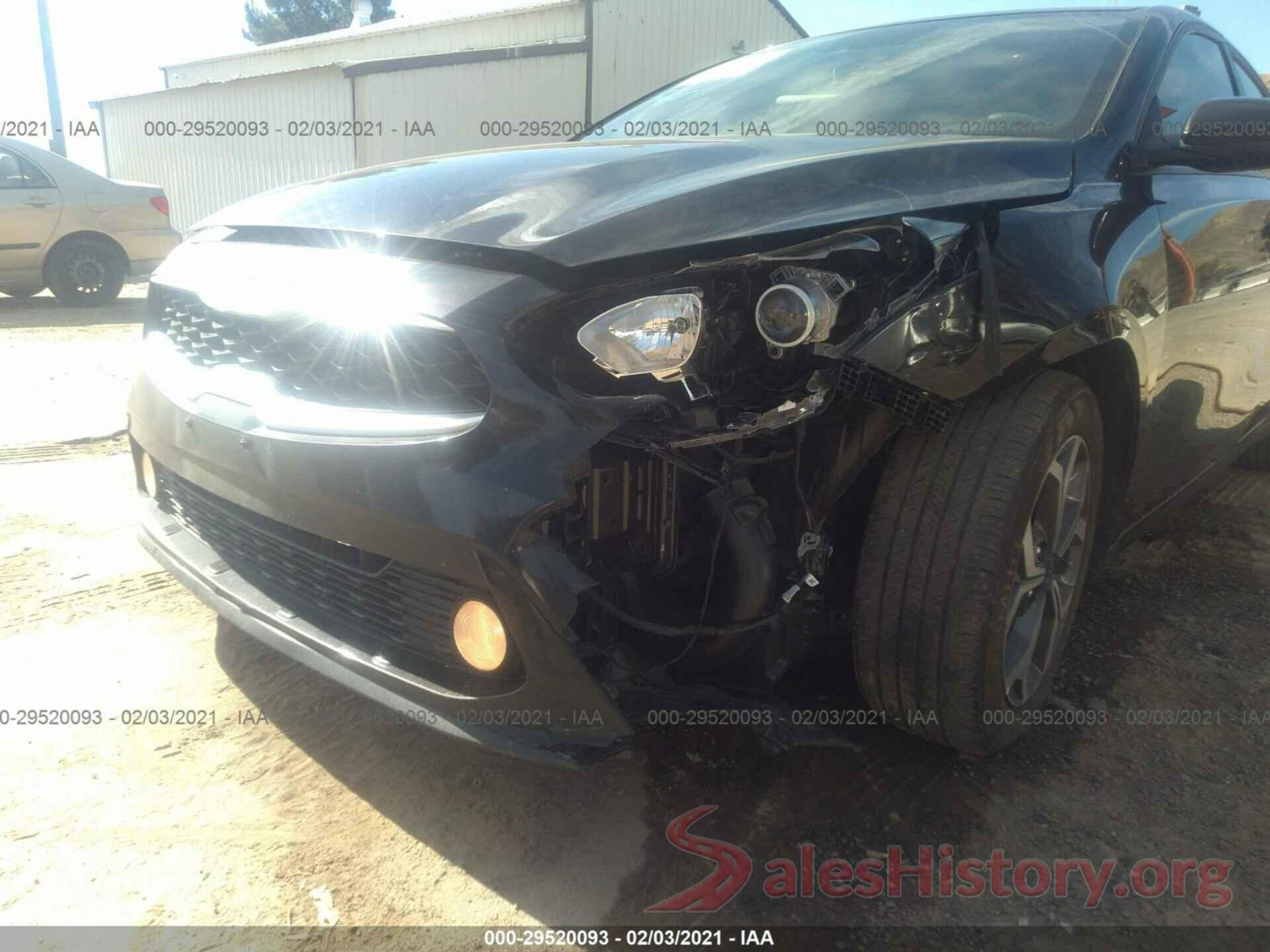 3KPF24AD8LE175508 2020 KIA FORTE