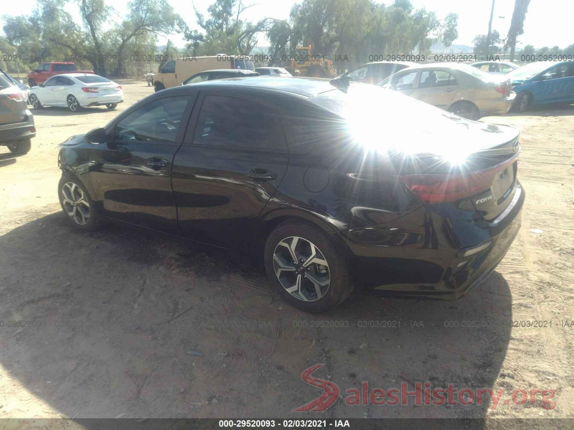 3KPF24AD8LE175508 2020 KIA FORTE