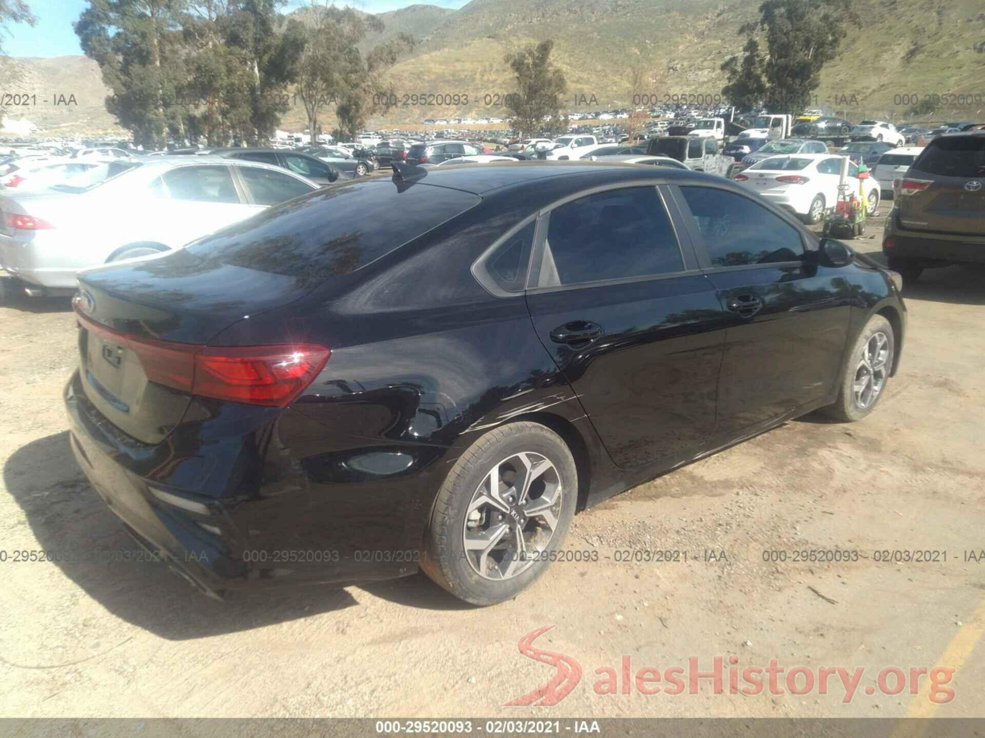 3KPF24AD8LE175508 2020 KIA FORTE