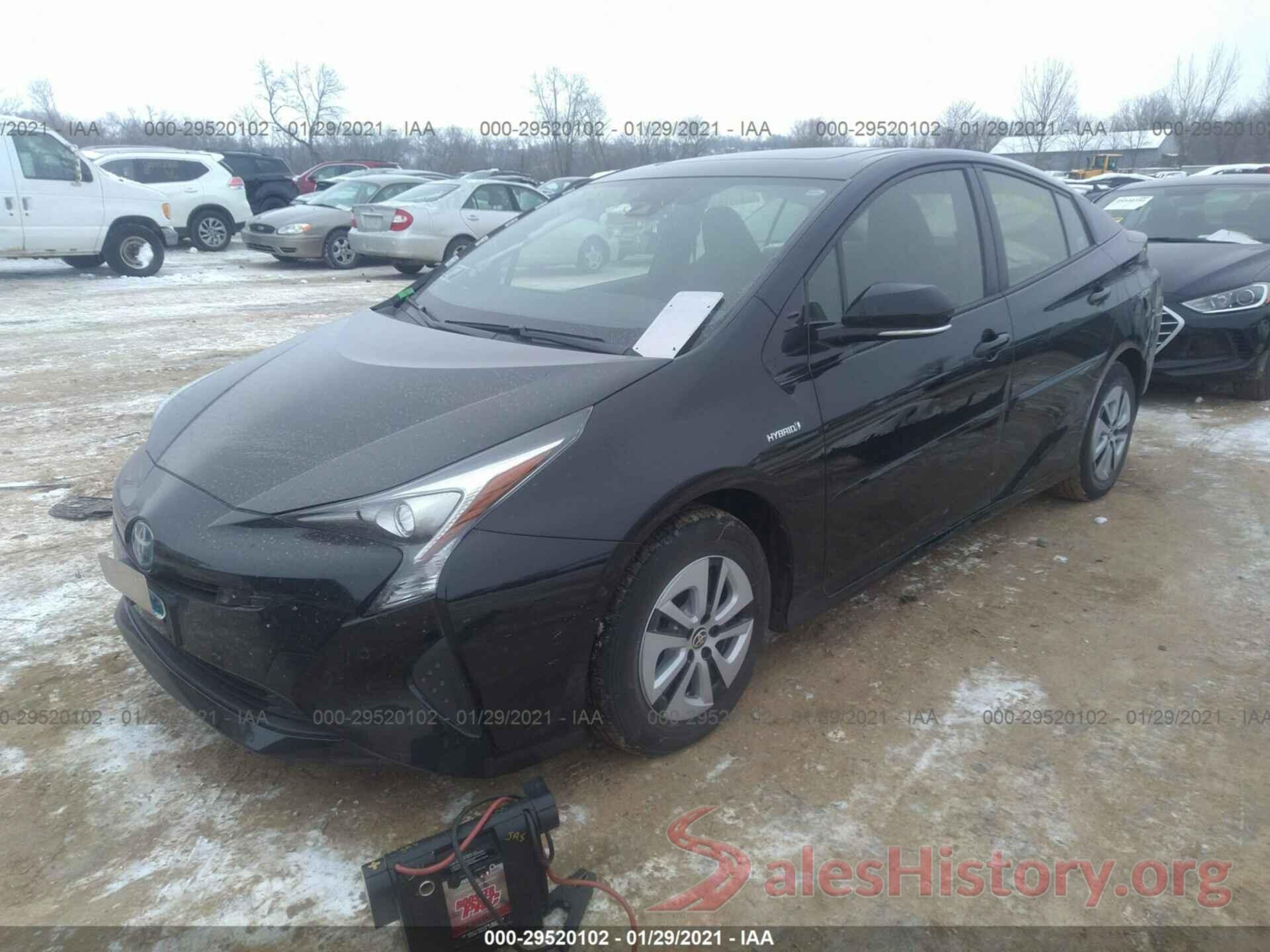 JTDKARFU3J3064375 2018 TOYOTA PRIUS