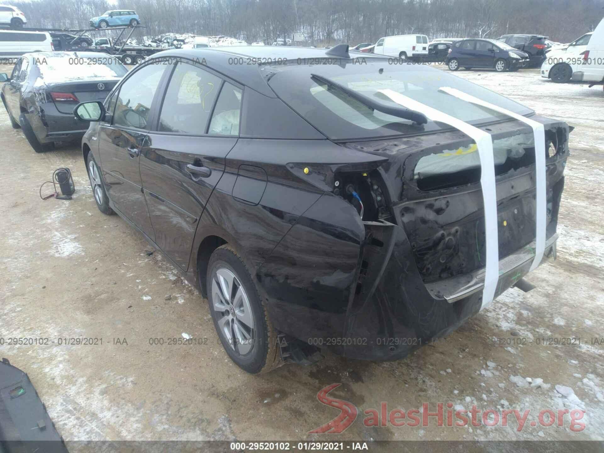 JTDKARFU3J3064375 2018 TOYOTA PRIUS