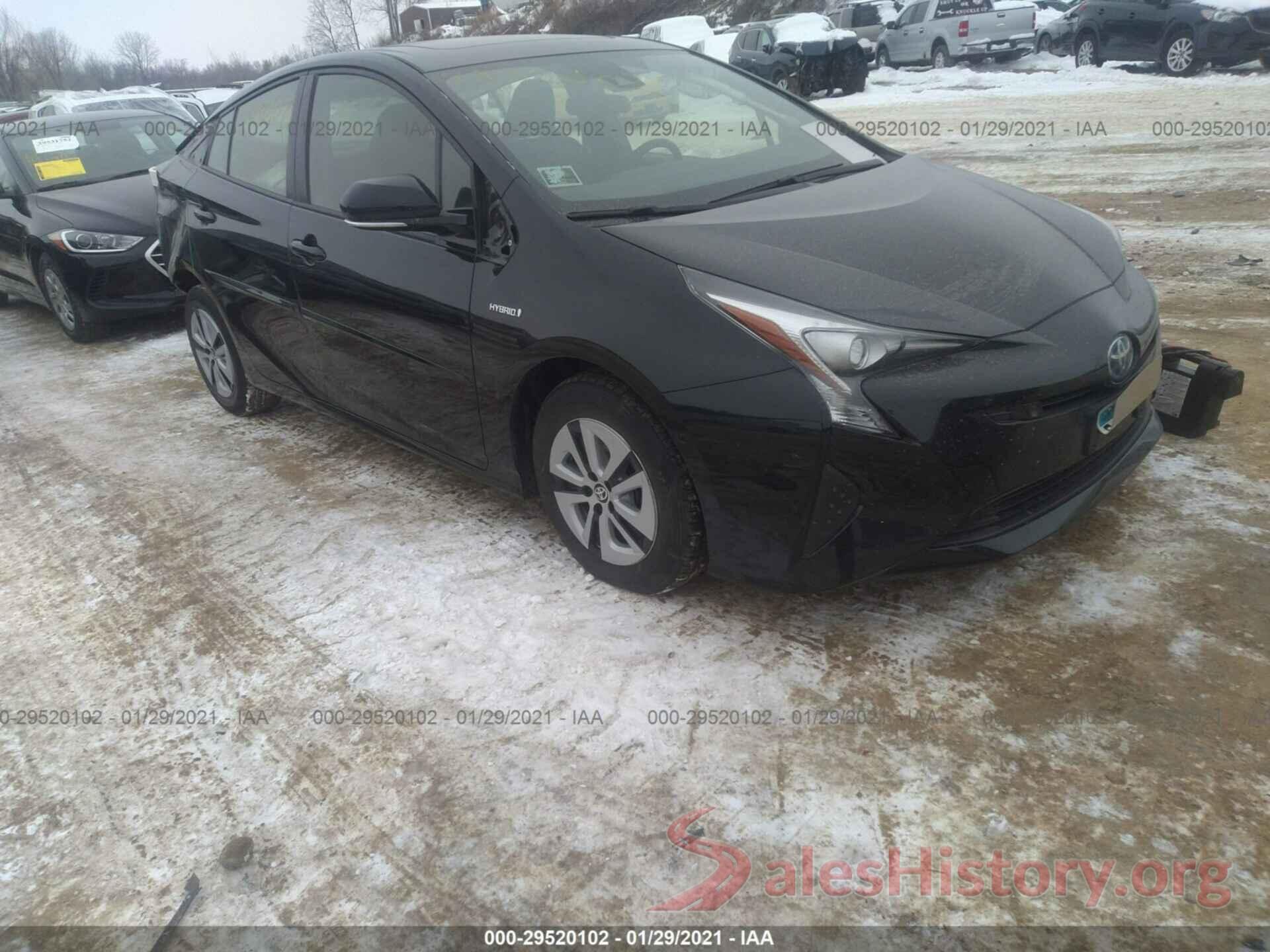 JTDKARFU3J3064375 2018 TOYOTA PRIUS