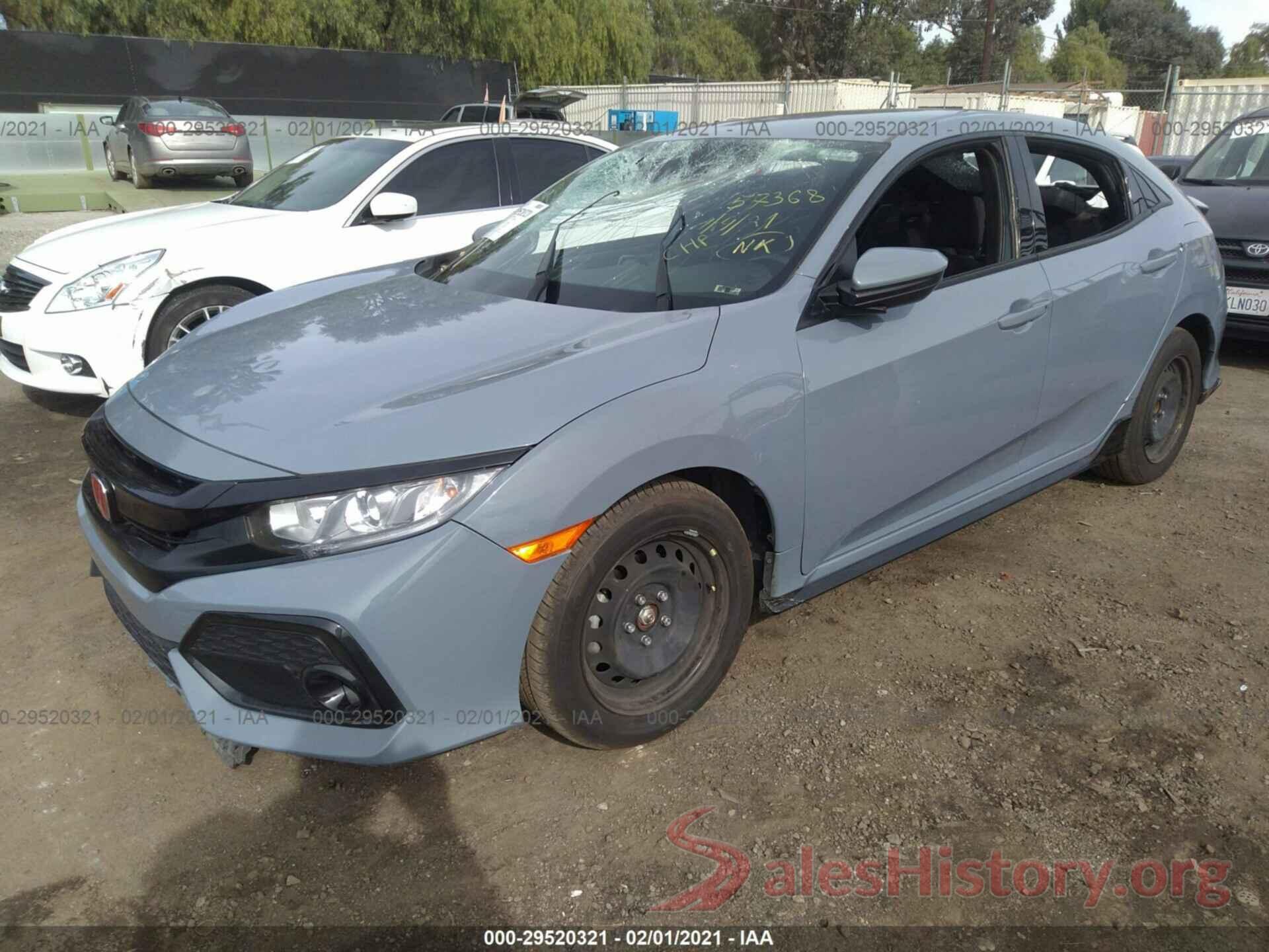 SHHFK7H4XKU418430 2019 HONDA CIVIC HATCHBACK