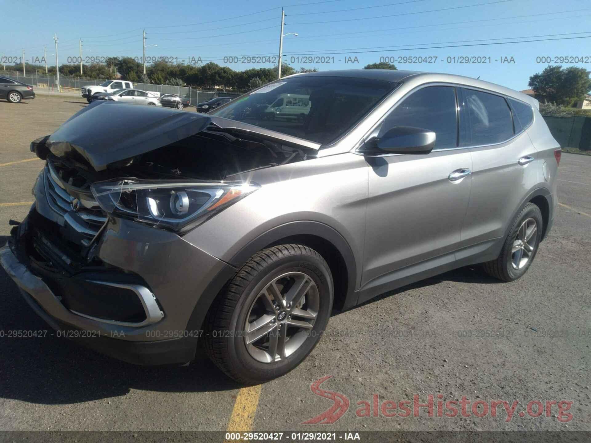 5NMZT3LB3JH089996 2018 HYUNDAI SANTA FE SPORT